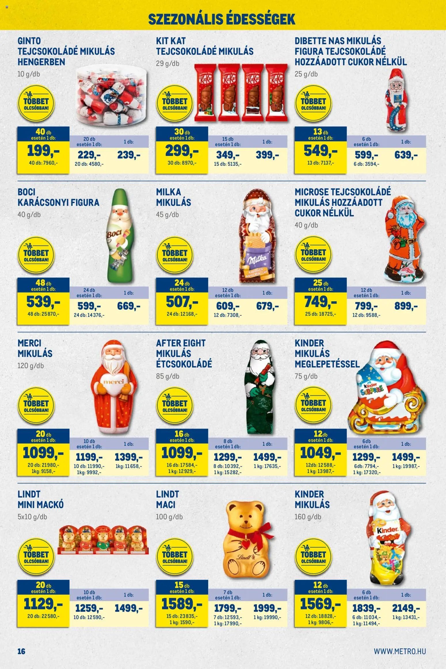 Metro újság 2025.11.02. Nagy Ajánlatok Kiskereskedőknek (2025-11-02 - 2025-11-30)