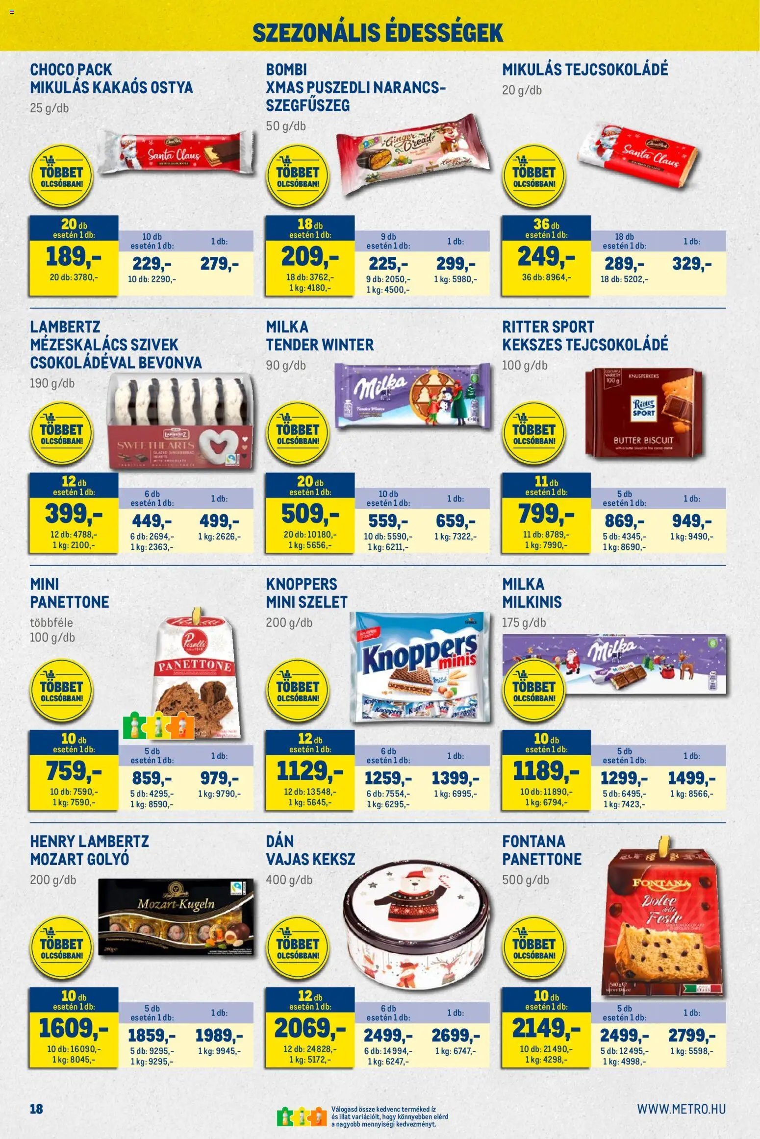 Metro újság 2025.11.02. Nagy Ajánlatok Kiskereskedőknek (2025-11-02 - 2025-11-30)