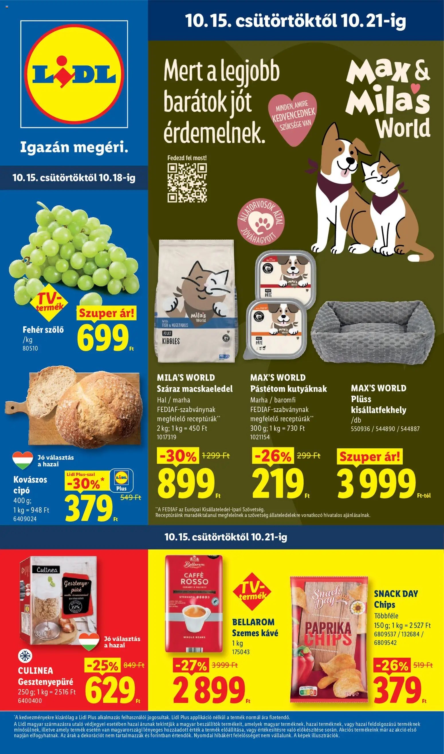 Lidl akciós ujság 2026.10.15. 🎃 HALLOWEEN 🧡