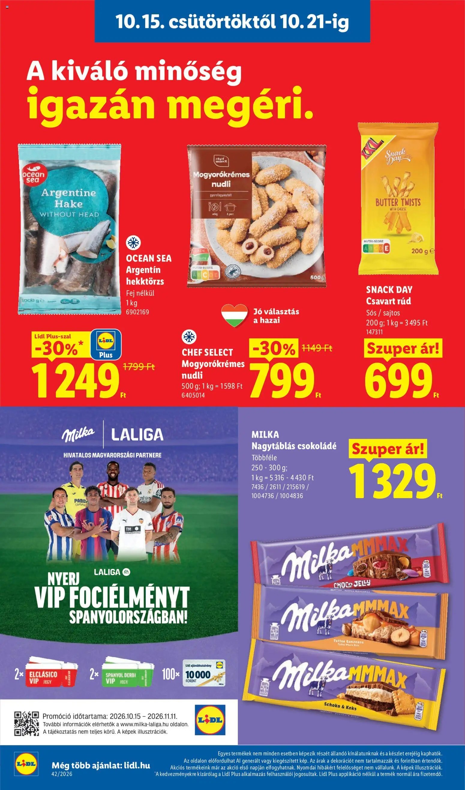 Lidl akciós ujság 2026.10.15. 🎃 HALLOWEEN 🧡