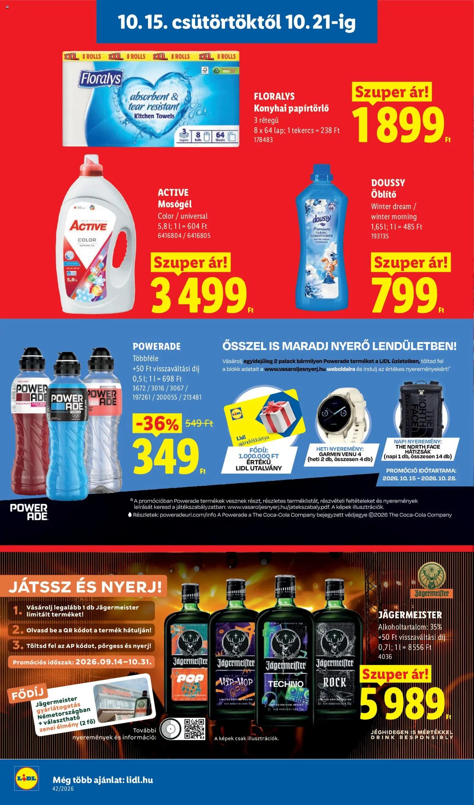 Lidl akciós ujság 2026.10.15. 🎃 HALLOWEEN 🧡