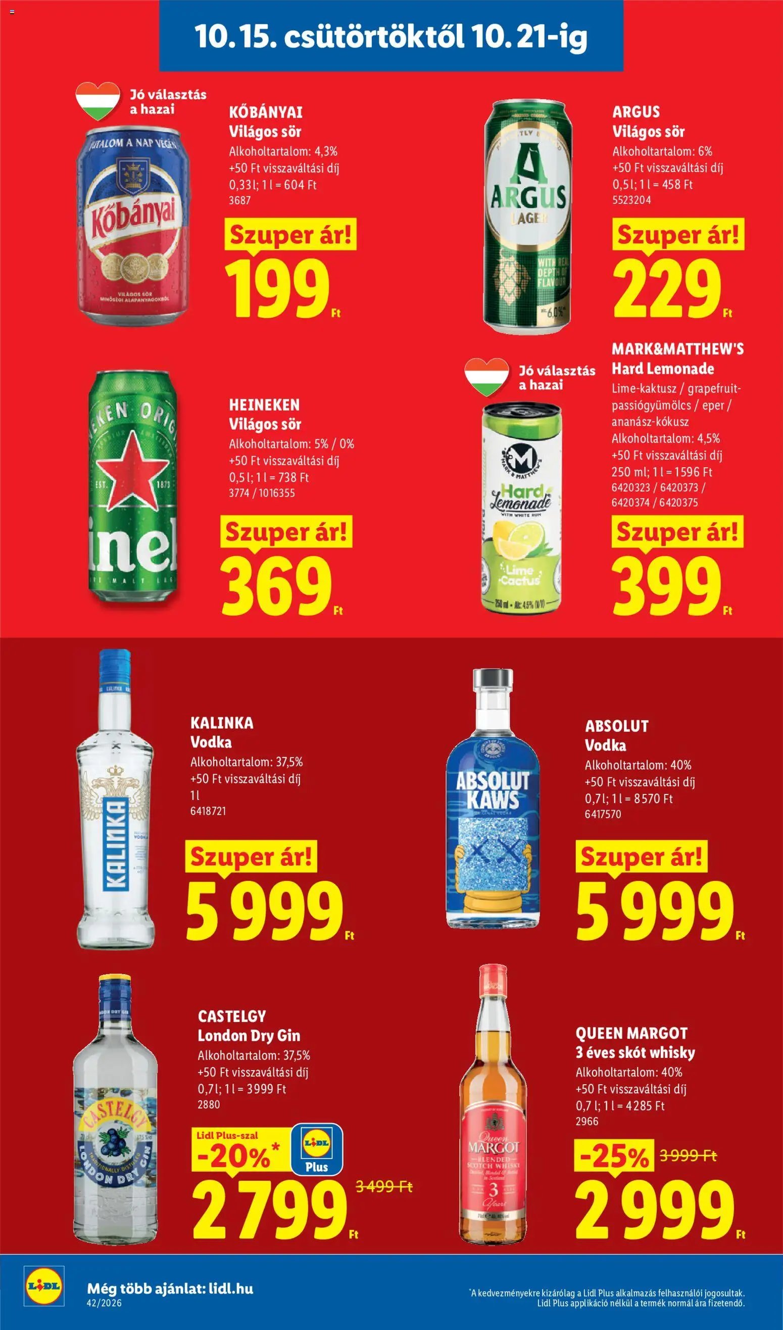 Lidl akciós ujság 2026.10.15. 🎃 HALLOWEEN 🧡