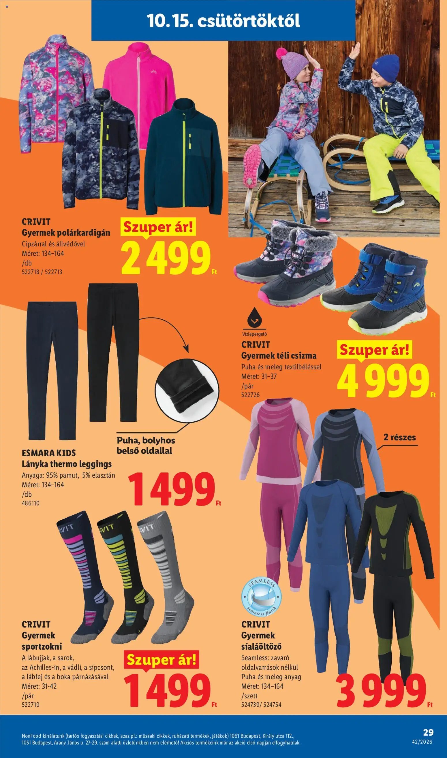 Lidl akciós ujság 2026.10.15. 🎃 HALLOWEEN 🧡