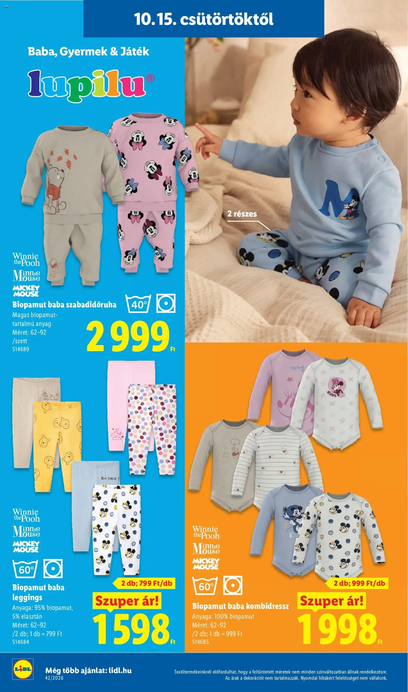 Lidl akciós ujság 2026.10.15. 🎃 HALLOWEEN 🧡
