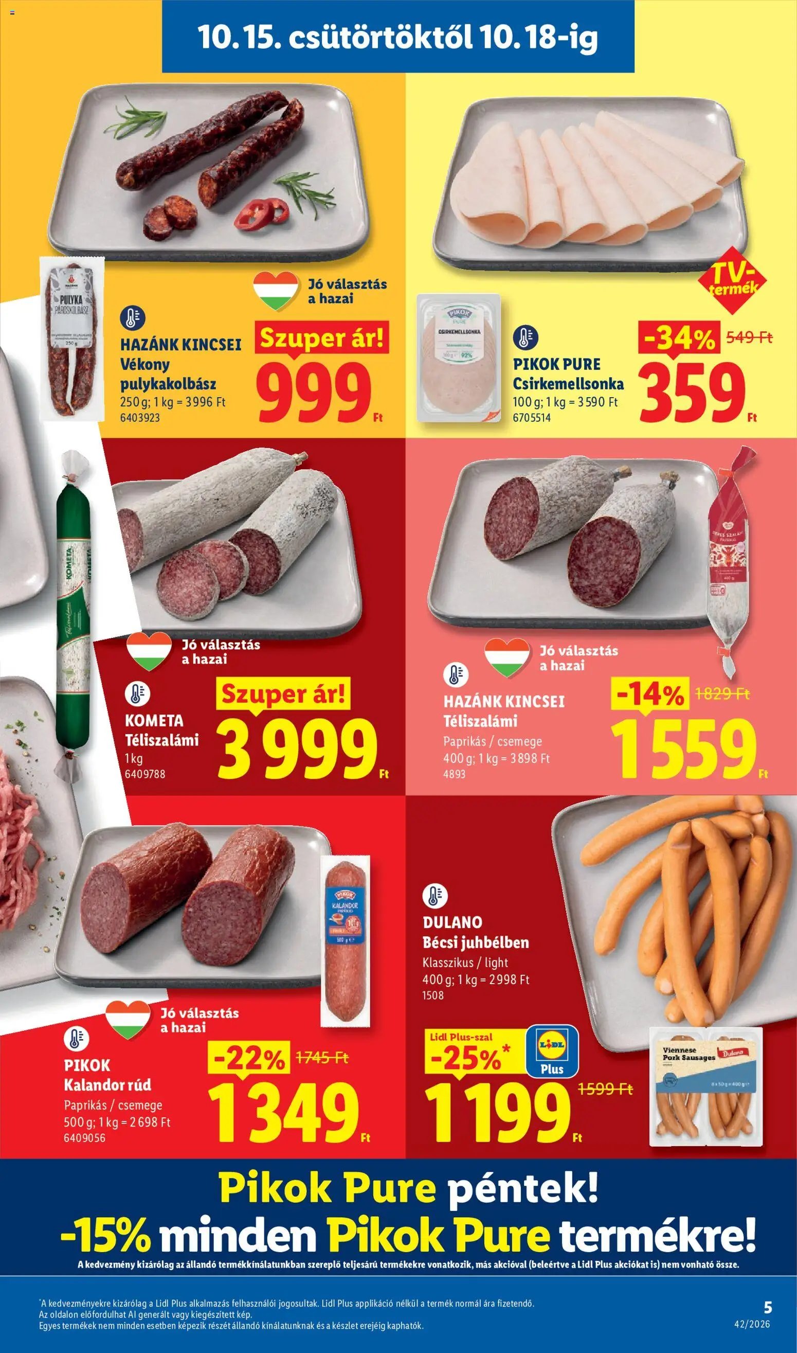 Lidl akciós ujság 2026.10.15. 🎃 HALLOWEEN 🧡