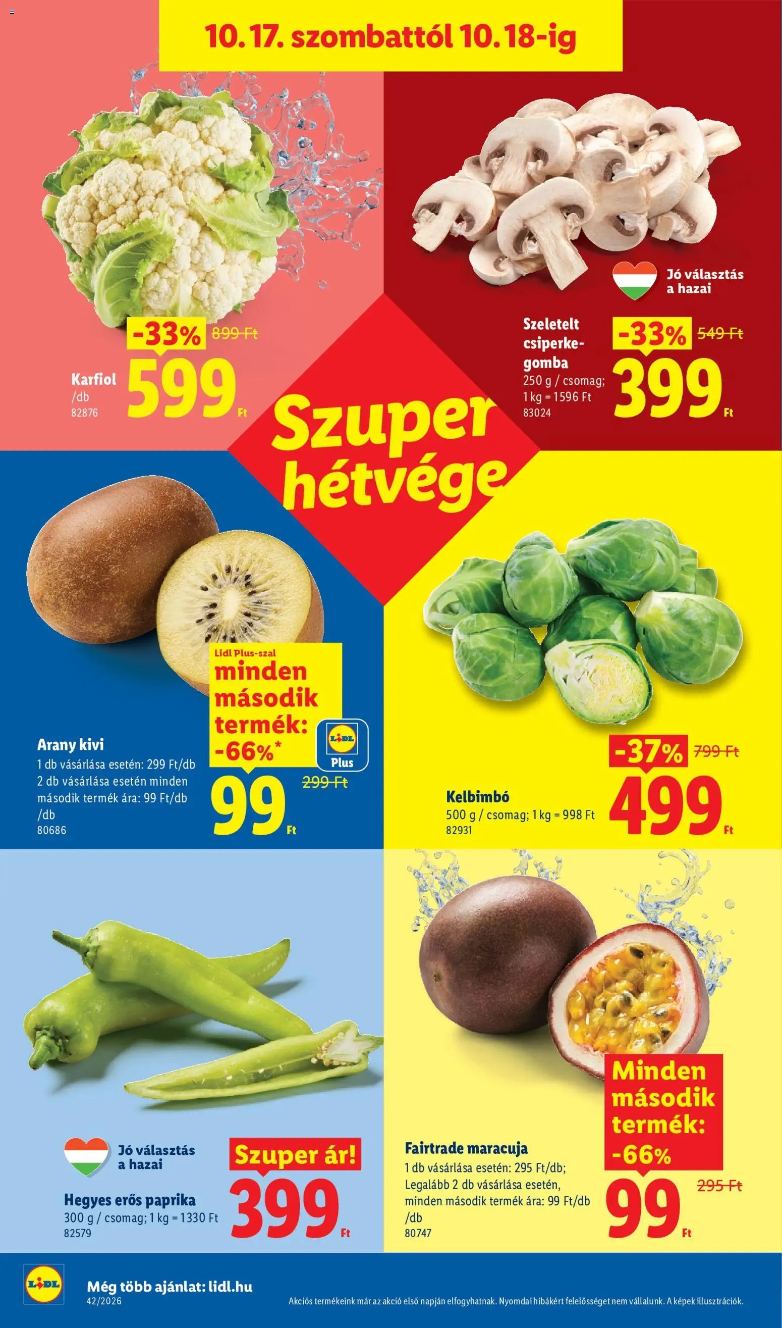 Lidl akciós ujság 2026.10.15. 🎃 HALLOWEEN 🧡