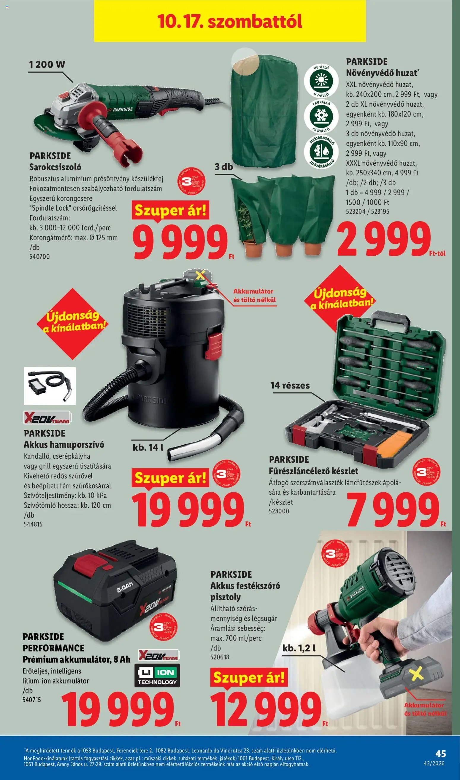 Lidl akciós ujság 2026.10.15. 🎃 HALLOWEEN 🧡
