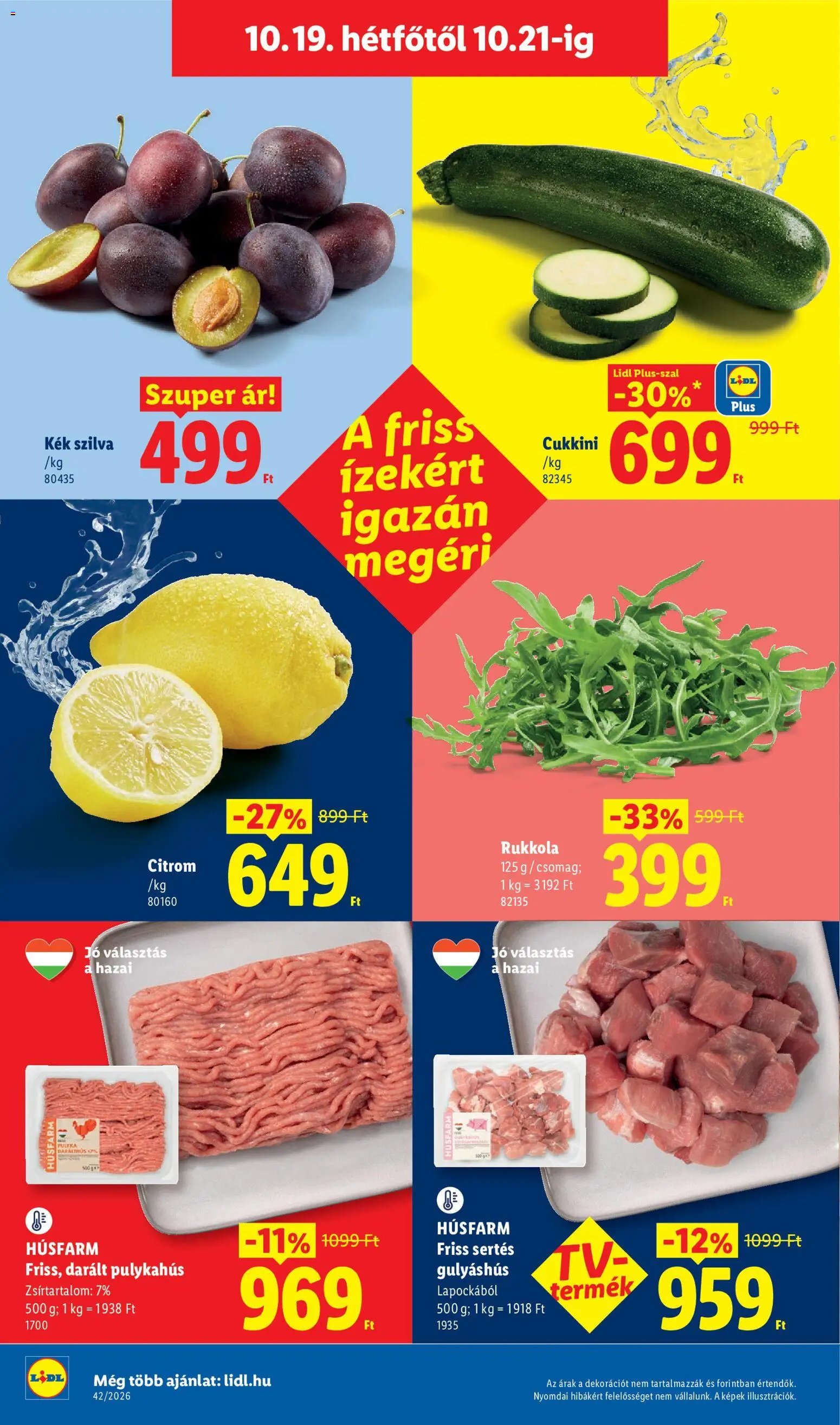 Lidl akciós ujság 2026.10.15. 🎃 HALLOWEEN 🧡