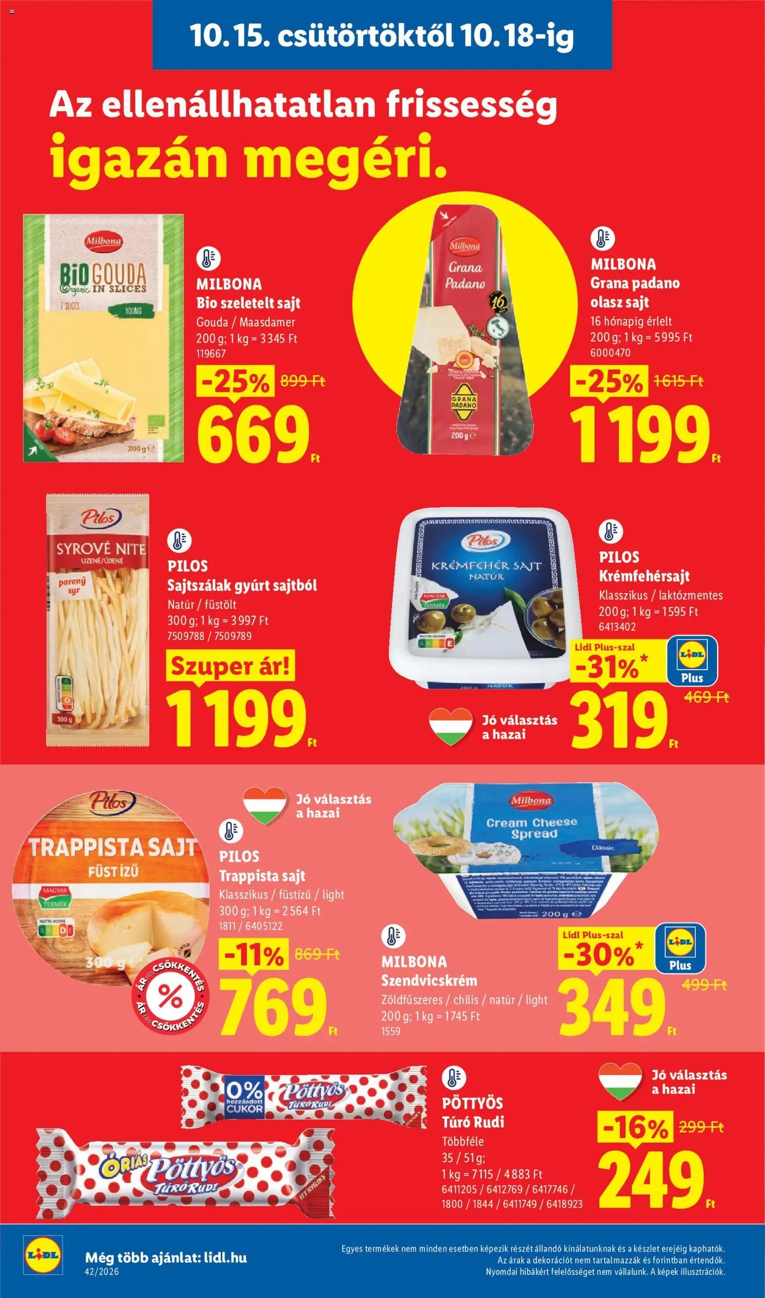 Lidl akciós ujság 2026.10.15. 🎃 HALLOWEEN 🧡