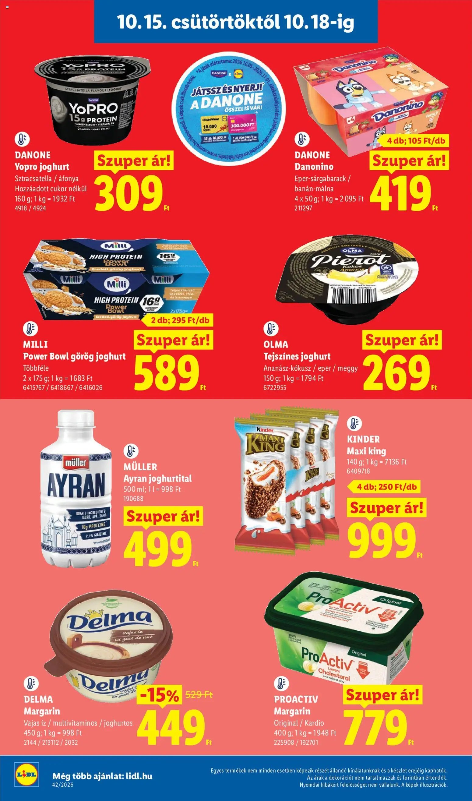 Lidl akciós ujság 2026.10.15. 🎃 HALLOWEEN 🧡