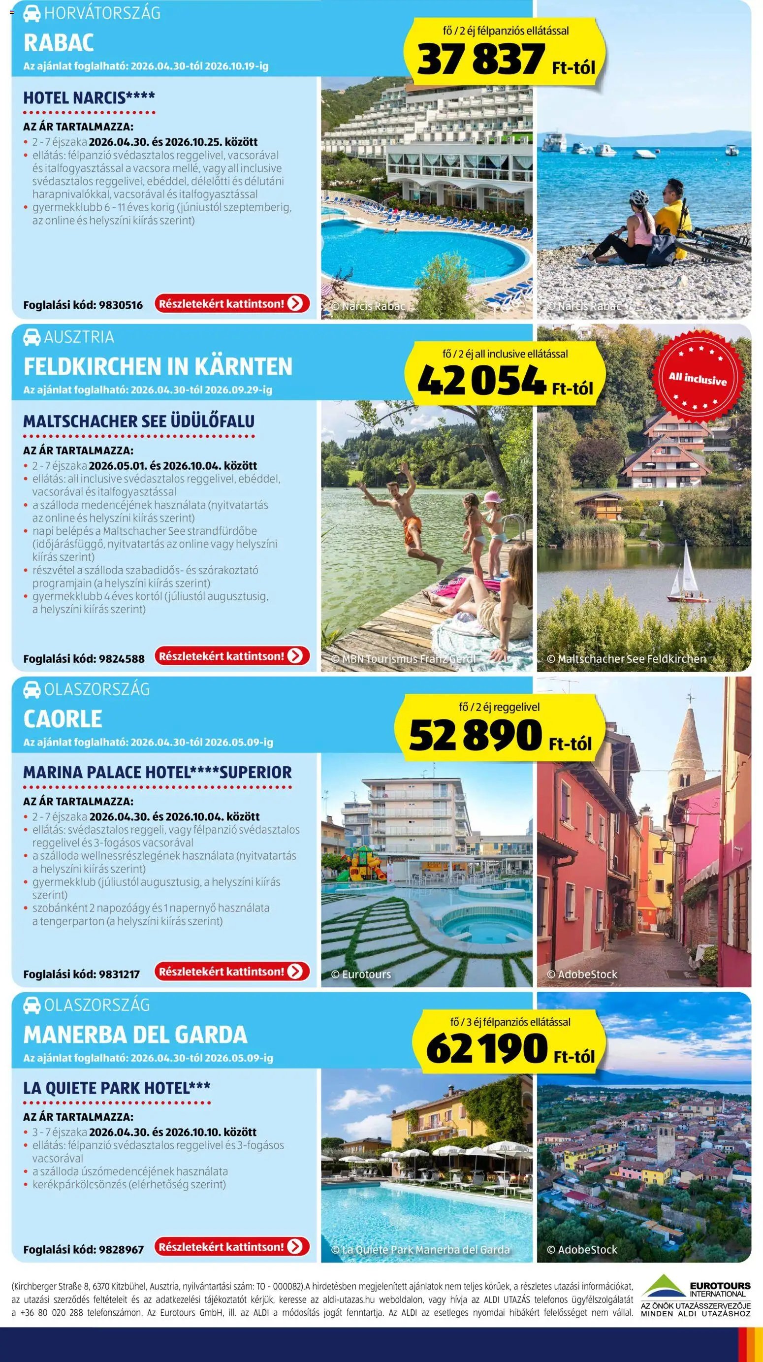 Aldi újság 2026.04.30. Aldi Utazás katalógus (2026-04-30 - 2026-05-06)