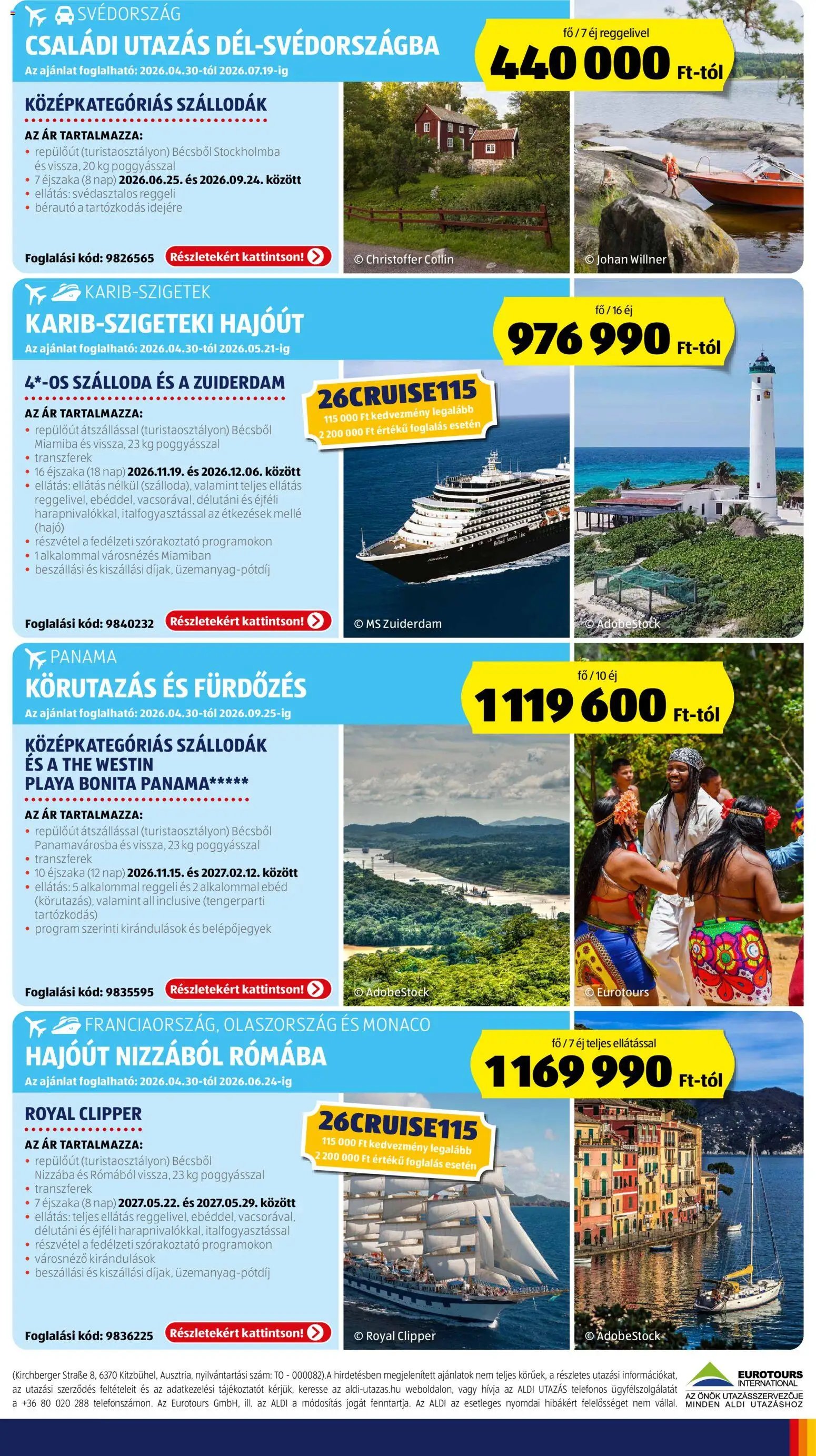 Aldi újság 2026.04.30. Aldi Utazás katalógus (2026-04-30 - 2026-05-06)