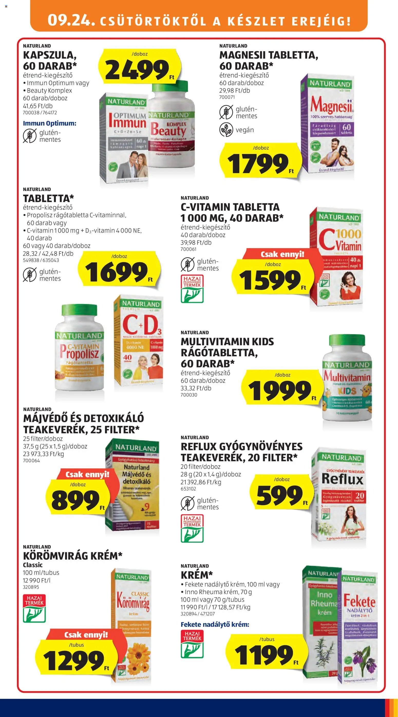 Aldi újság 2026.09.24. Aldi akciós újság