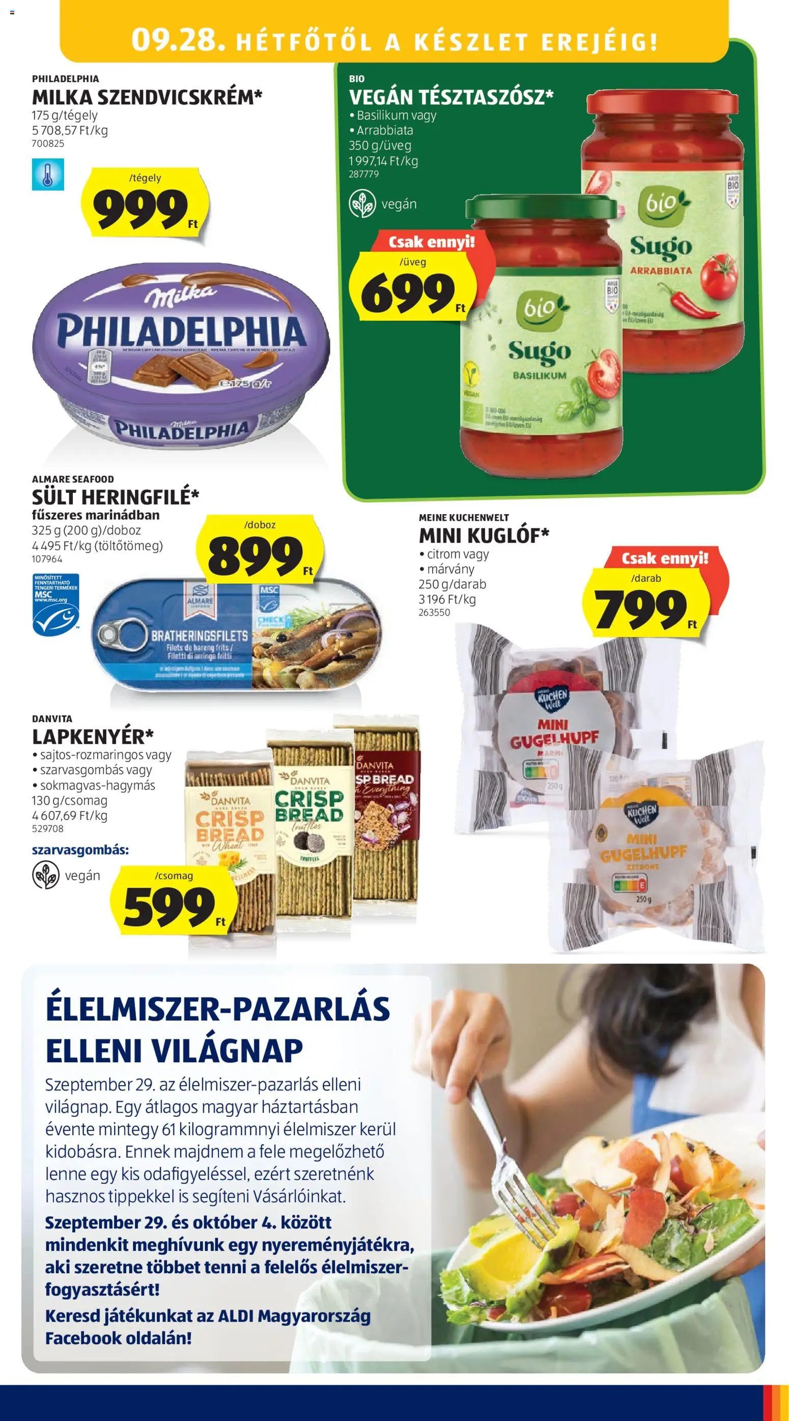 Aldi újság 2026.09.24. Aldi akciós újság