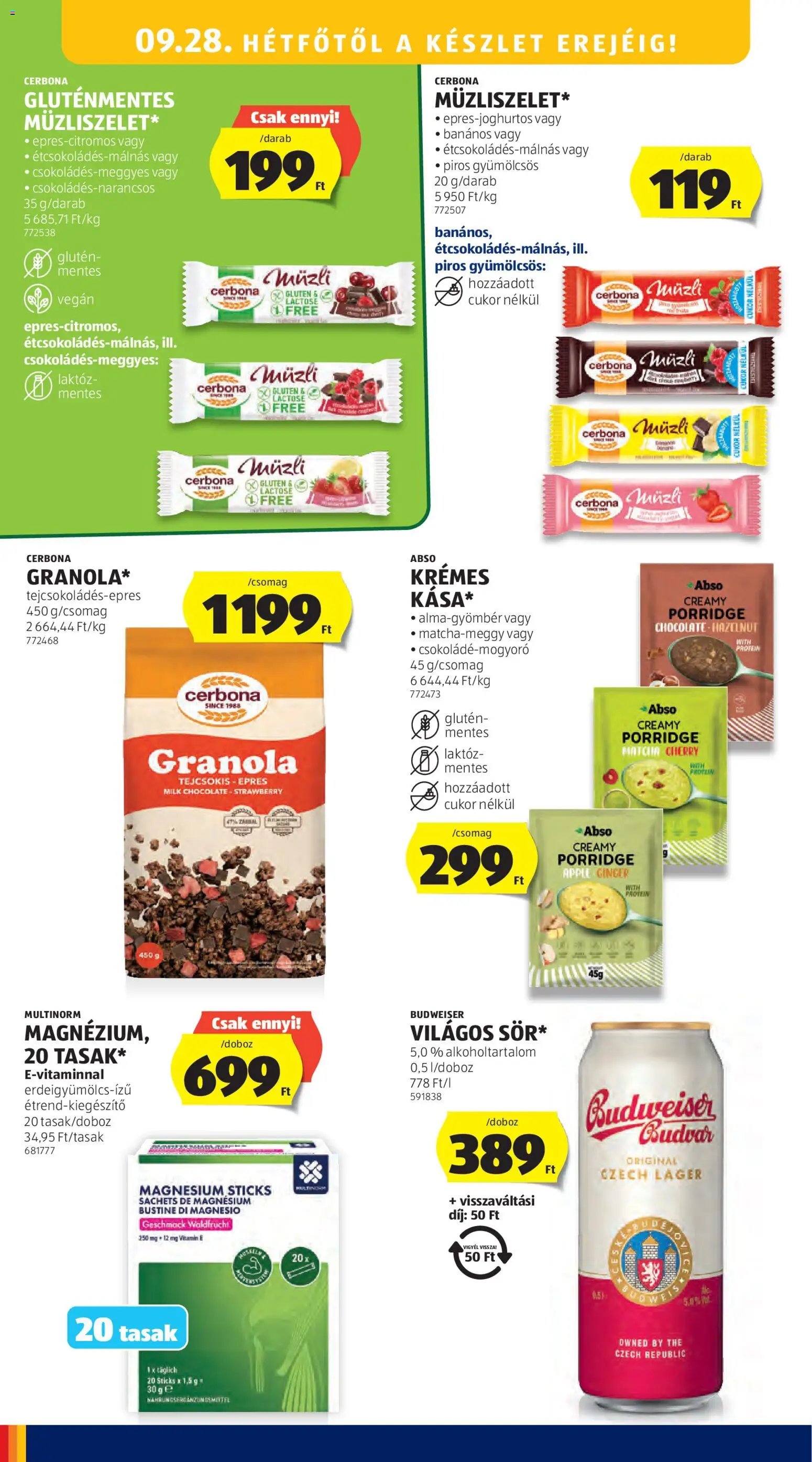 Aldi újság 2026.09.24. Aldi akciós újság