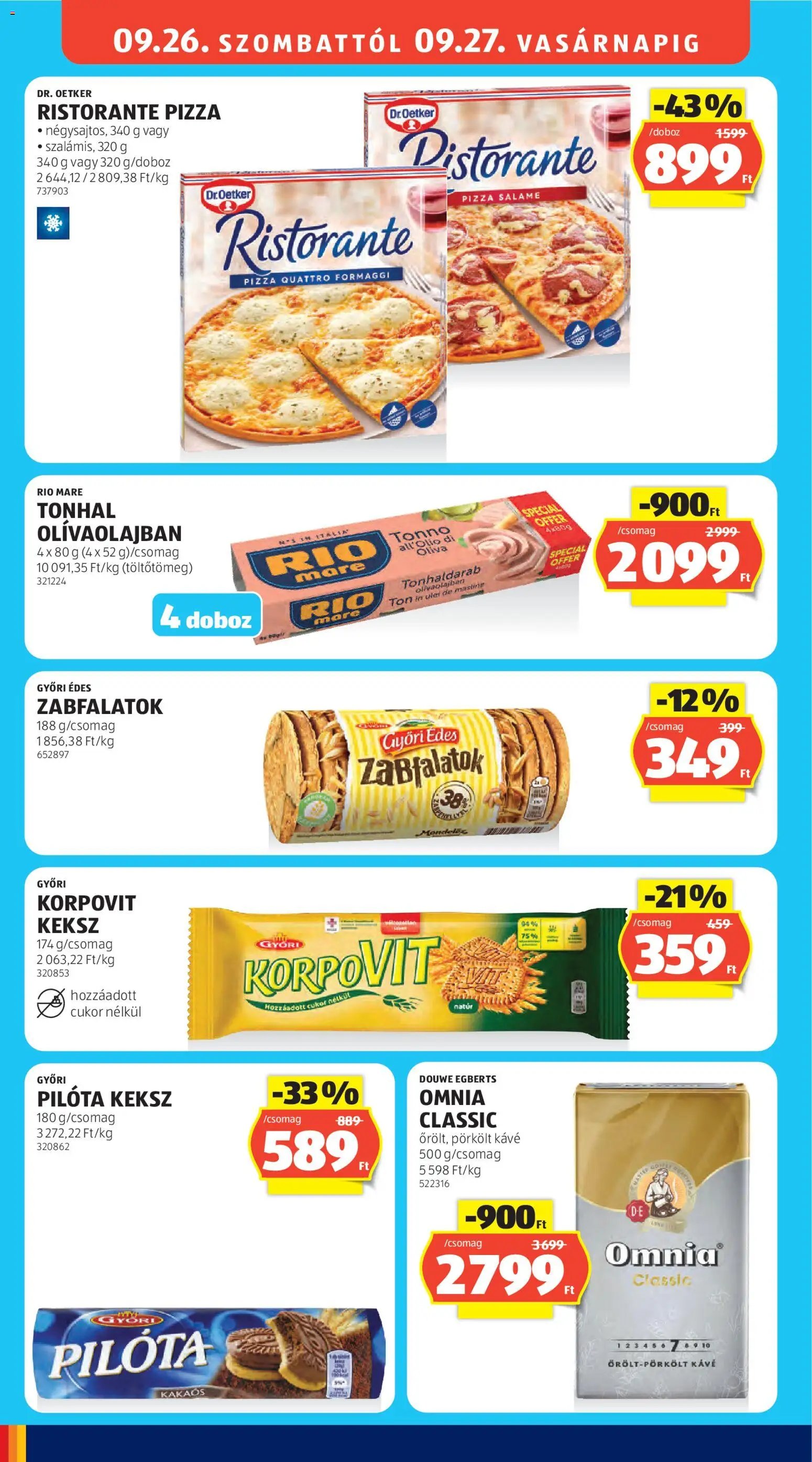 Aldi újság 2026.09.24. Aldi akciós újság