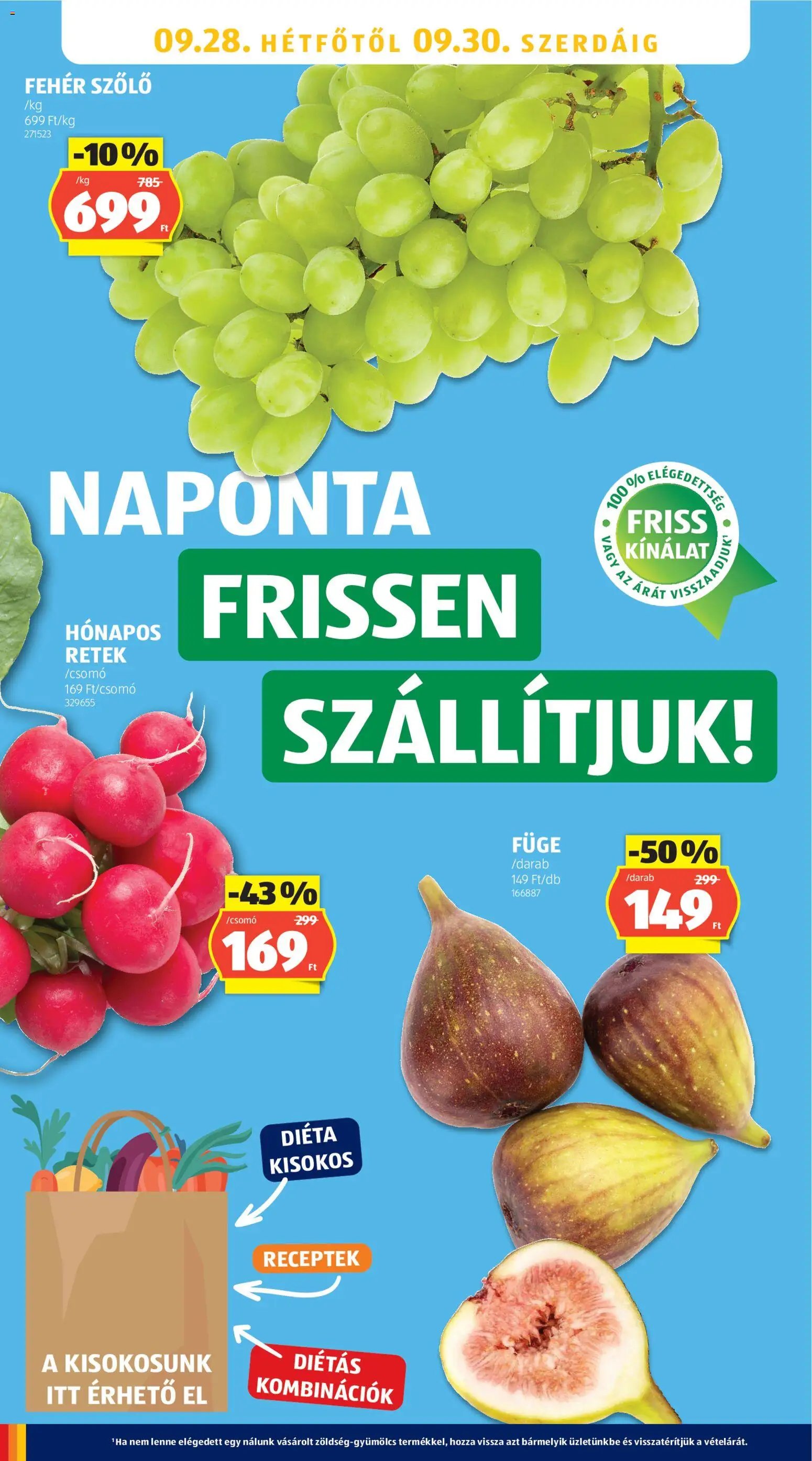 Aldi újság 2026.09.24. Aldi akciós újság