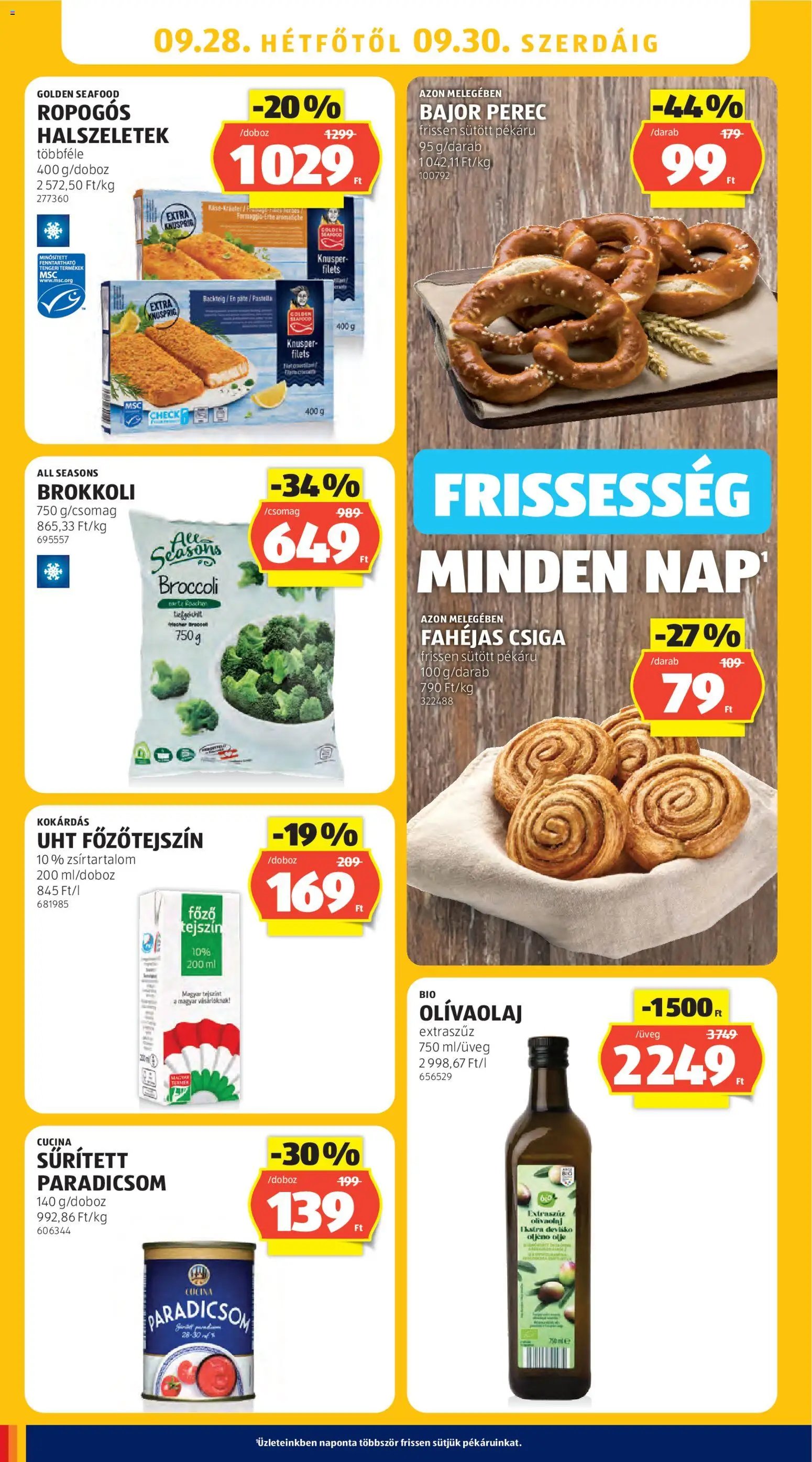 Aldi újság 2026.09.24. Aldi akciós újság
