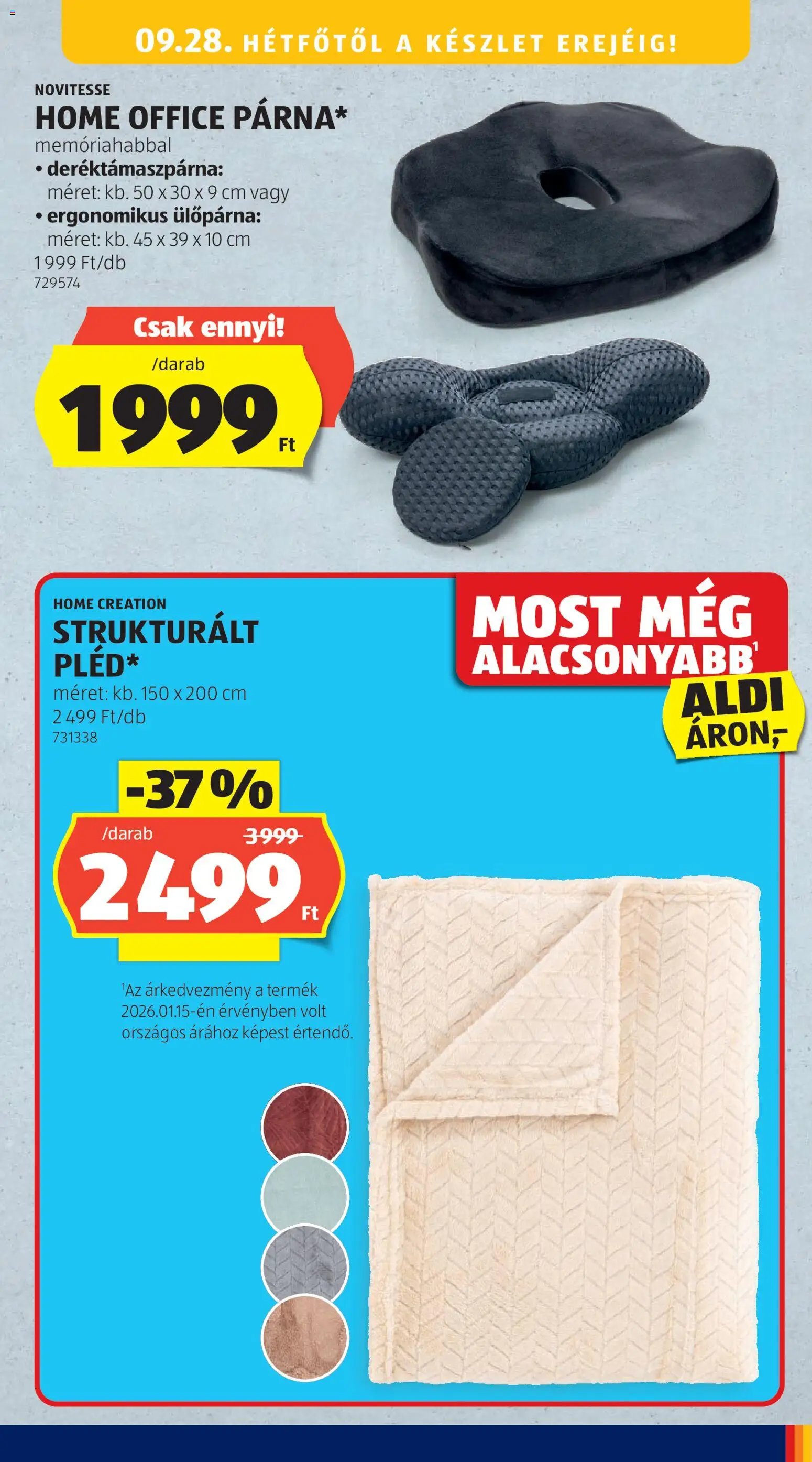 Aldi újság 2026.09.24. Aldi akciós újság