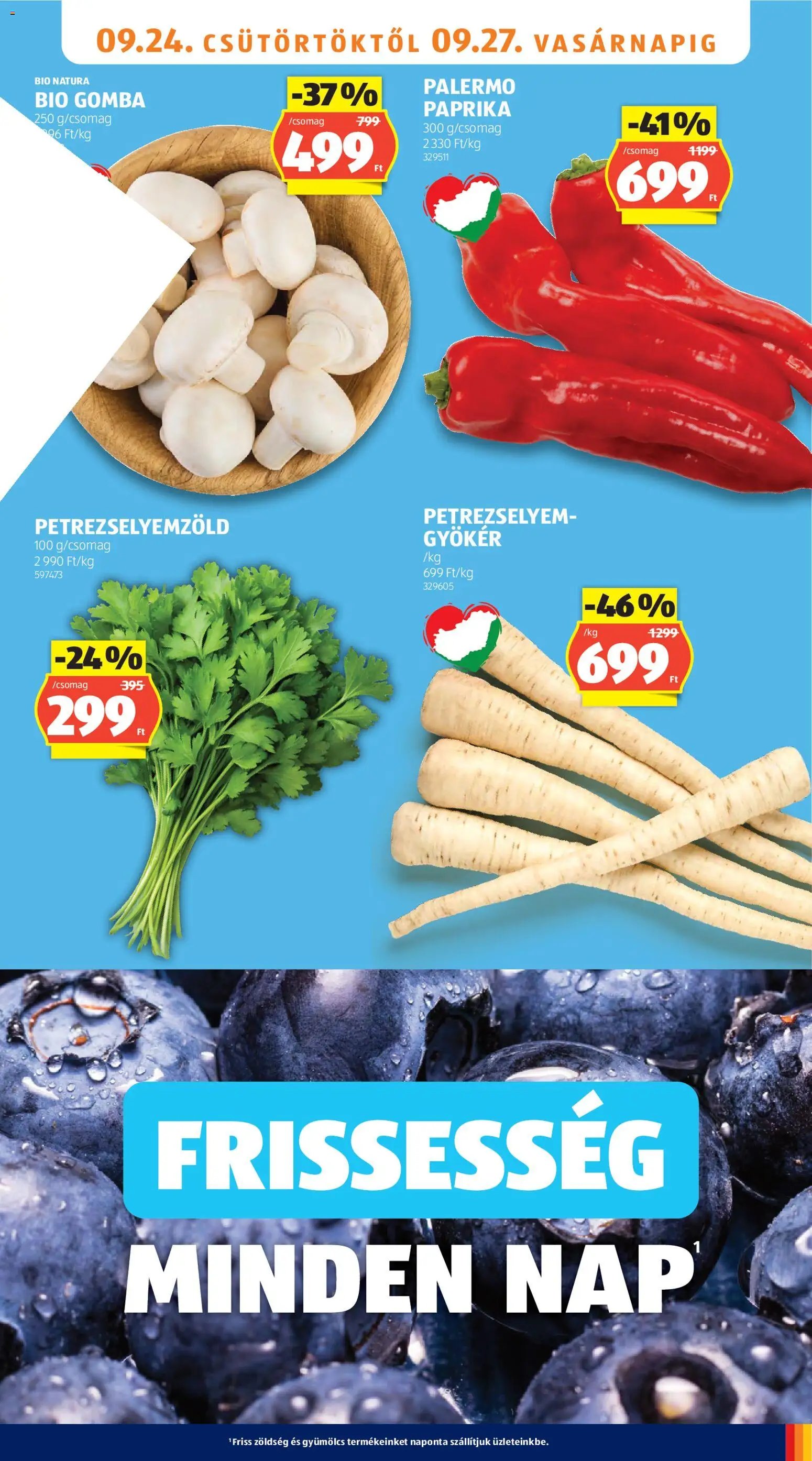 Aldi újság 2026.09.24. Aldi akciós újság