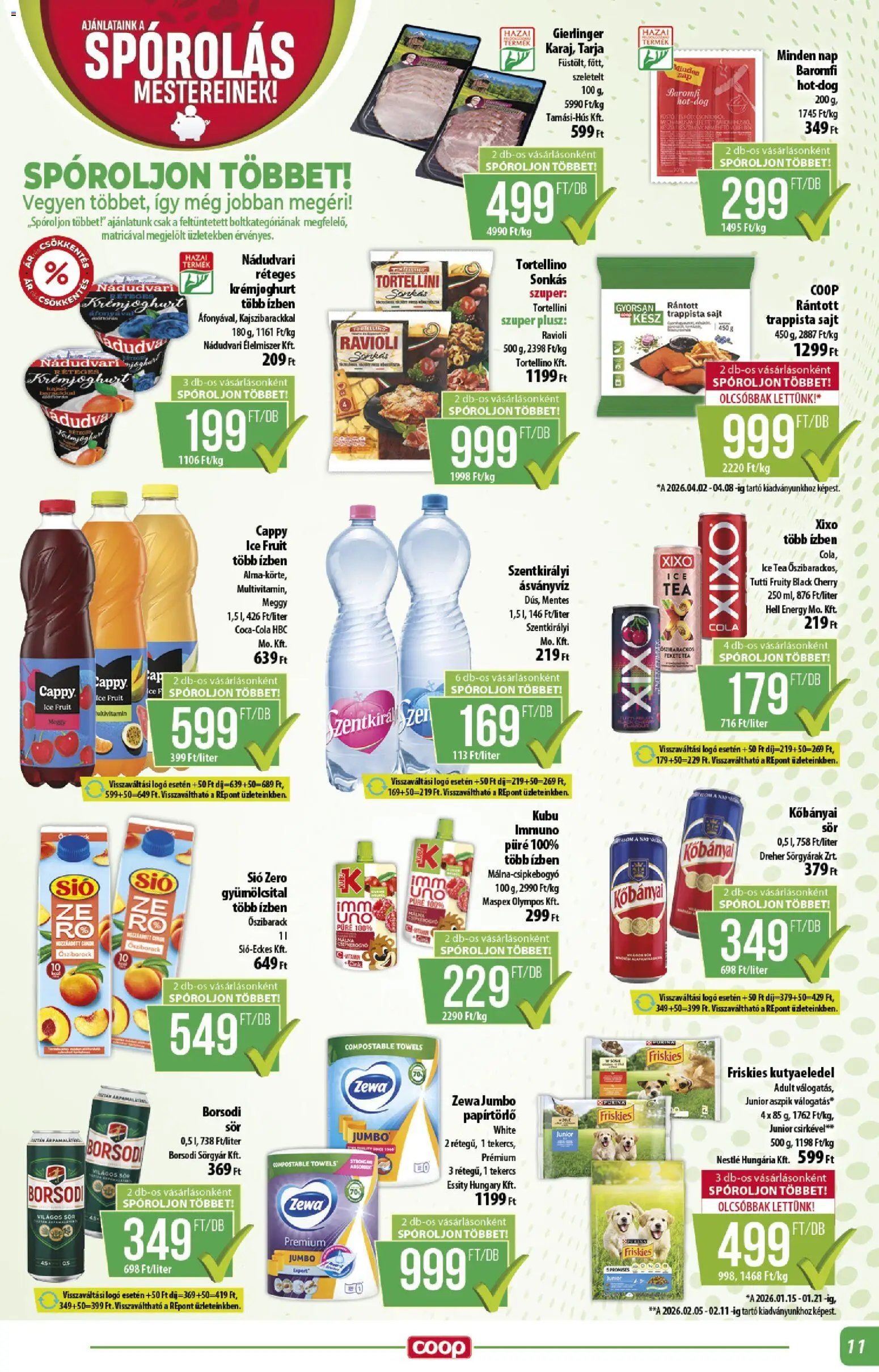 COOP újság 2026.04.16. COOP - Abc & szuper / Alföld Pro-Coop Zrt. (2026-04-16 - 2026-04-22)