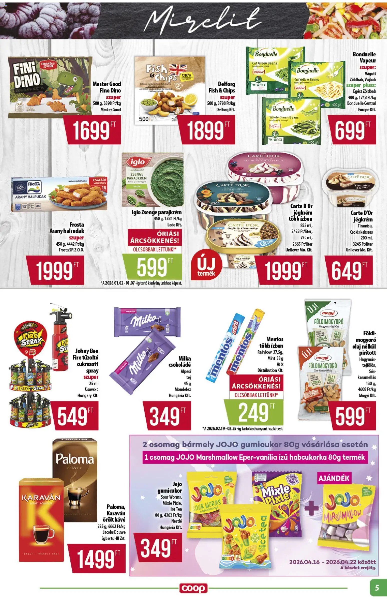 COOP újság 2026.04.16. COOP - Abc & szuper / Alföld Pro-Coop Zrt. (2026-04-16 - 2026-04-22)