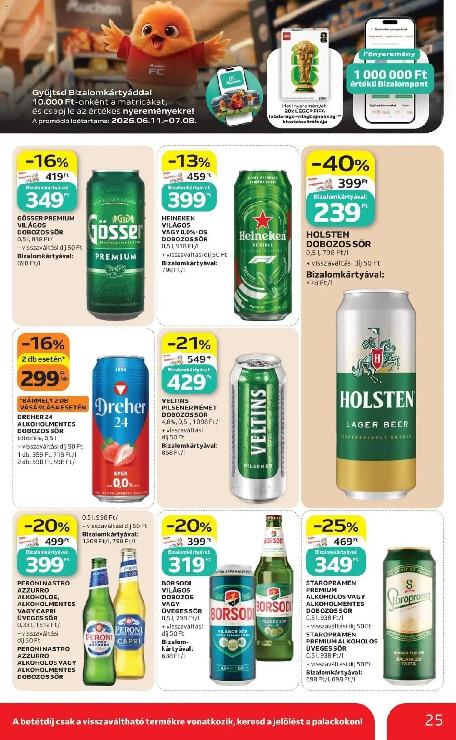 Auchan újság 2026.06.25. Auchan akciós újság Szolnok