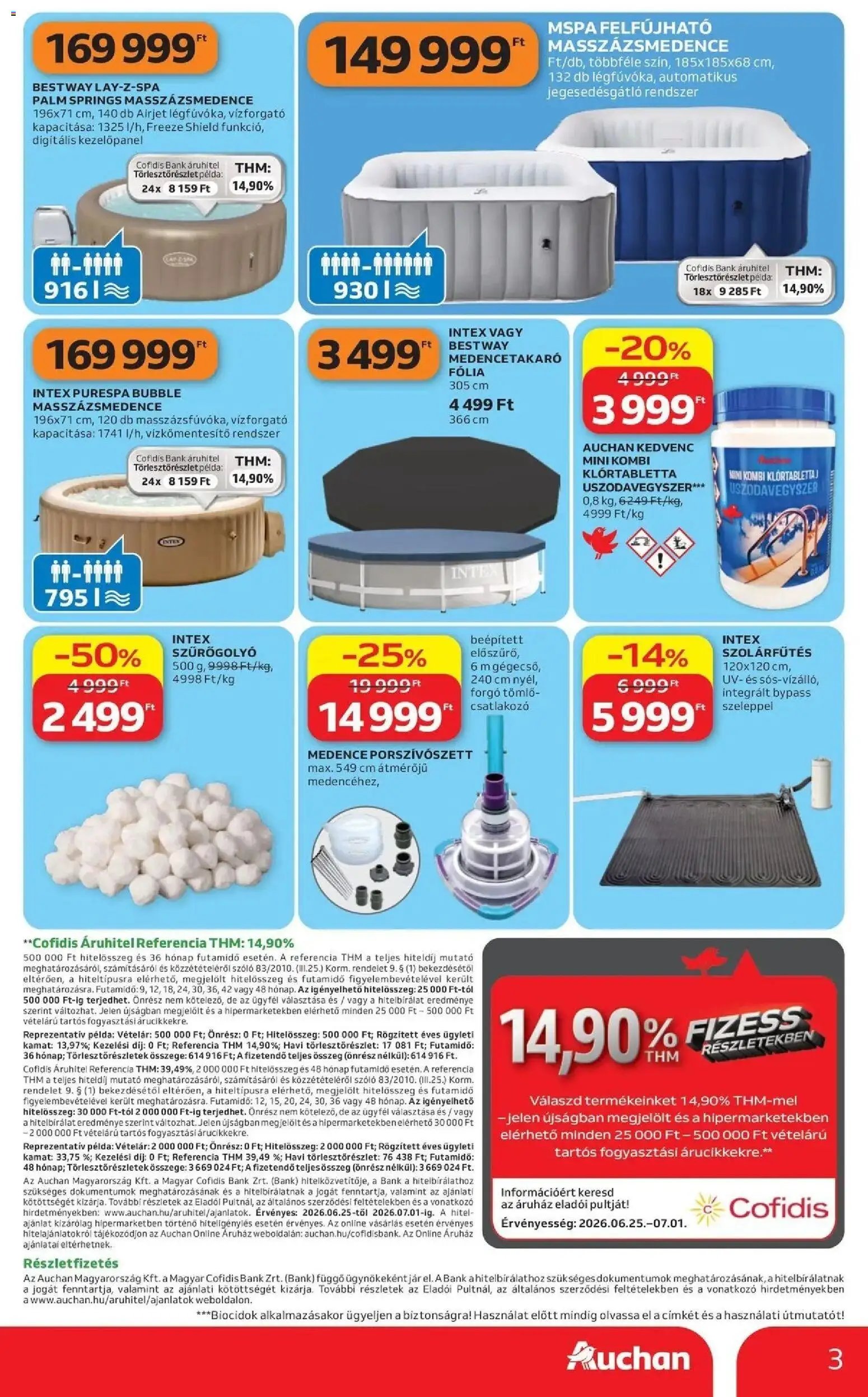 Auchan újság 2026.06.25. Auchan akciós újság Szolnok