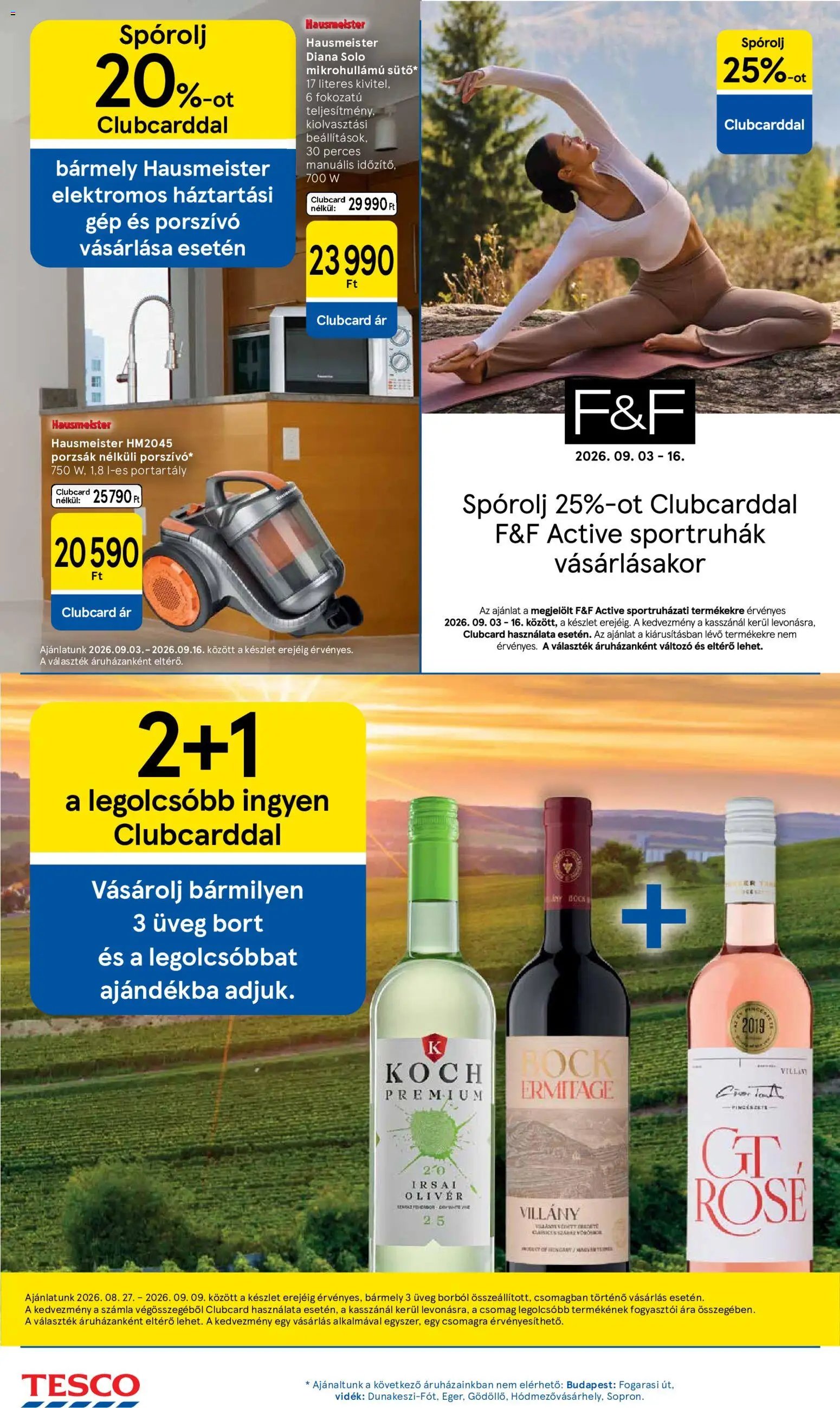 Tesco újság 2026.09.03. Tesco aktuális akciós újság