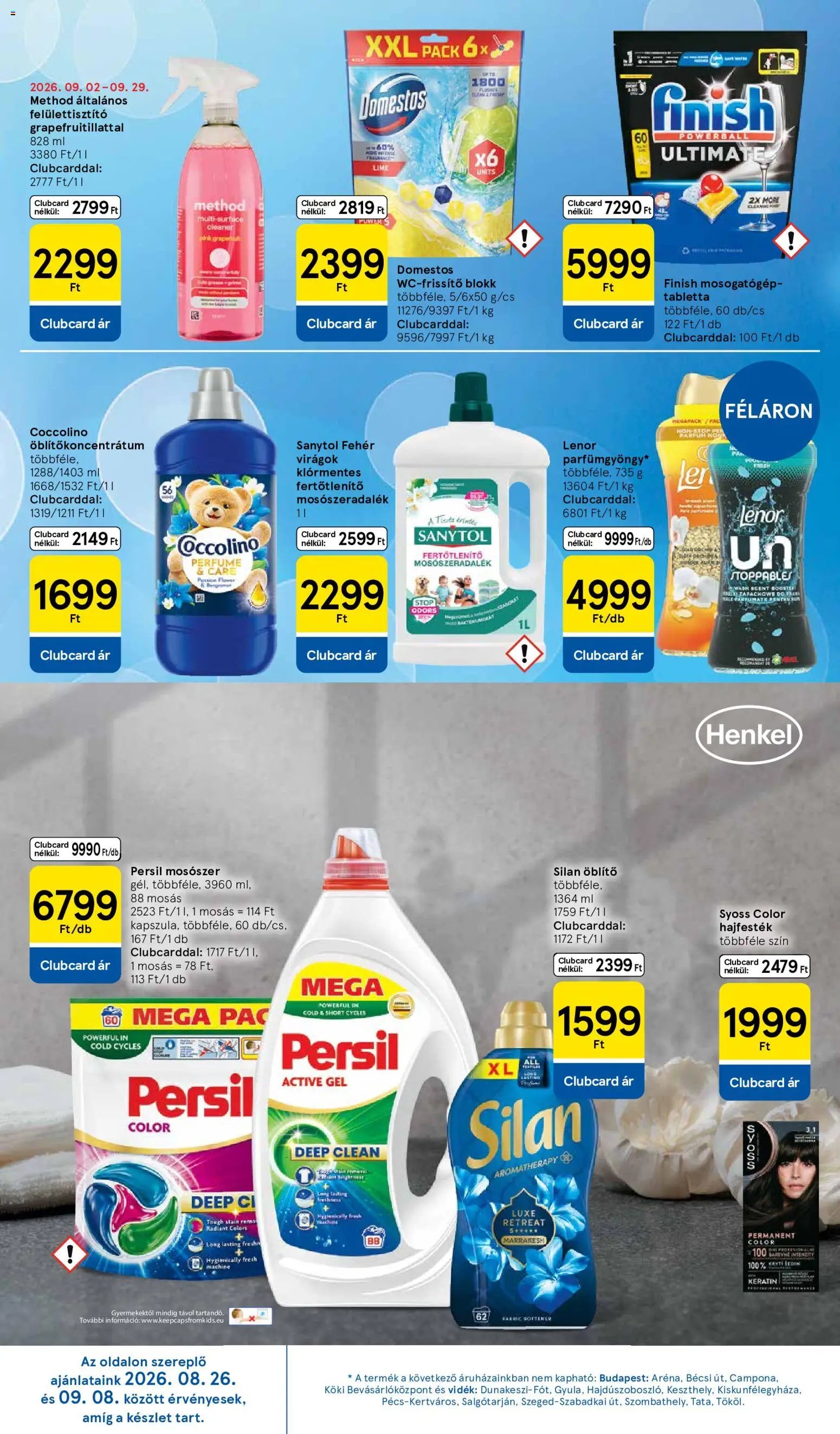 Tesco újság 2026.09.03. Tesco aktuális akciós újság