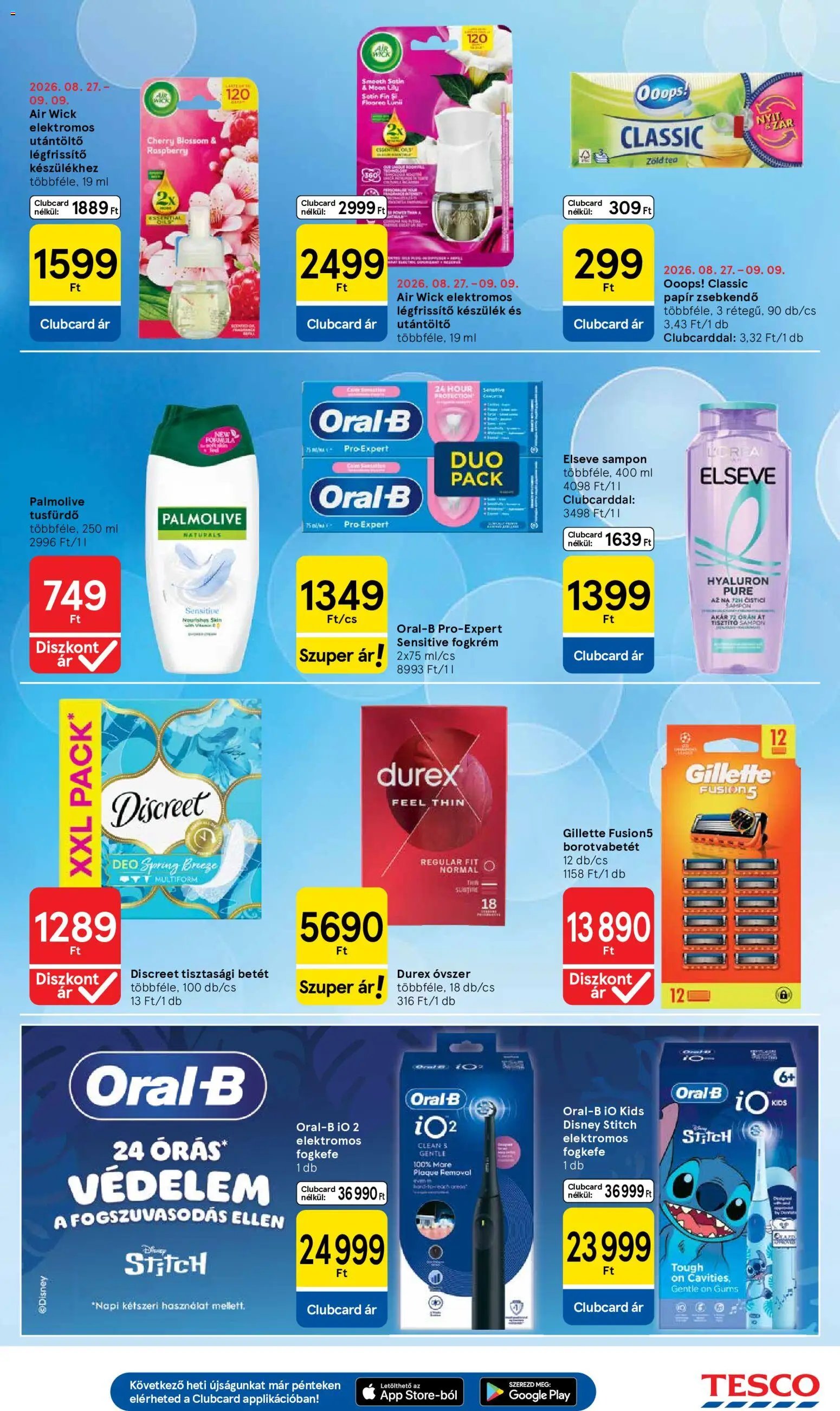 Tesco újság 2026.09.03. Tesco aktuális akciós újság