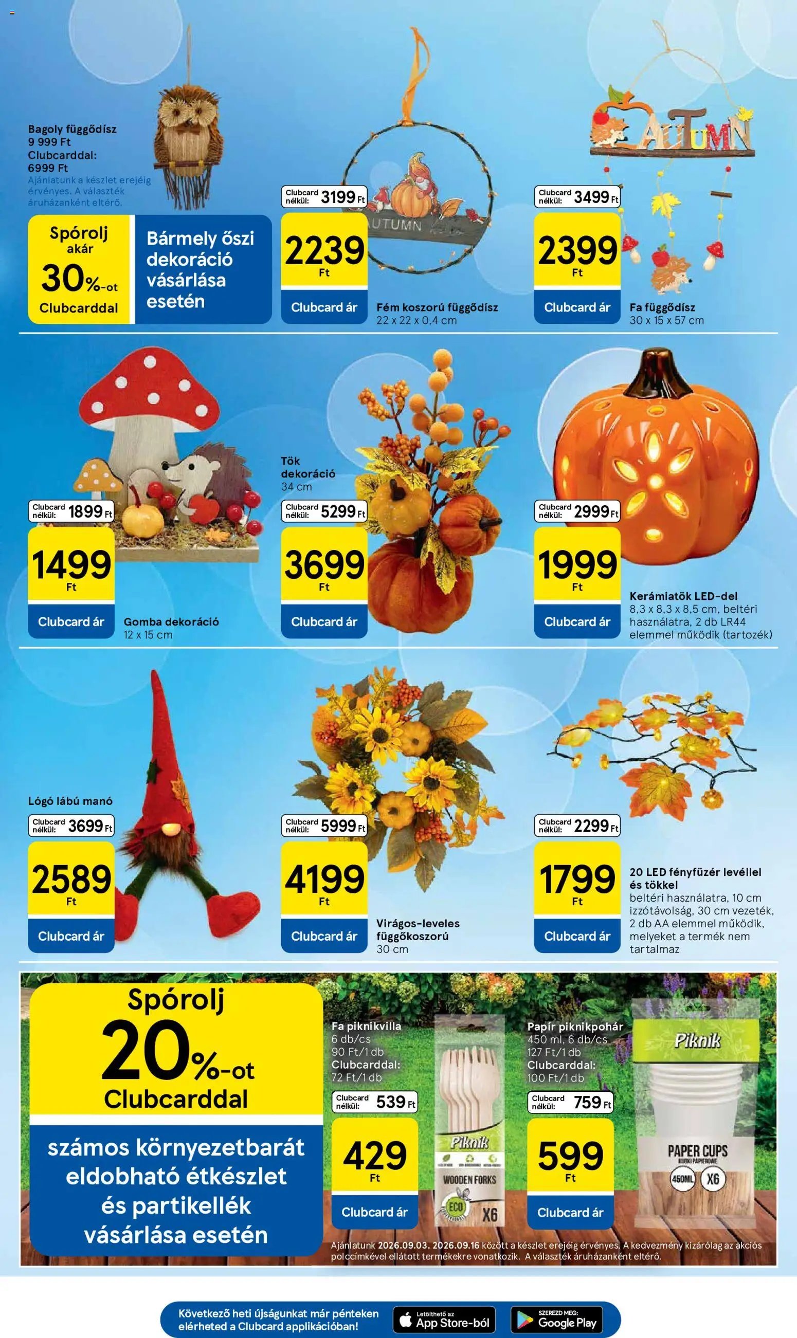 Tesco újság 2026.09.03. Tesco aktuális akciós újság