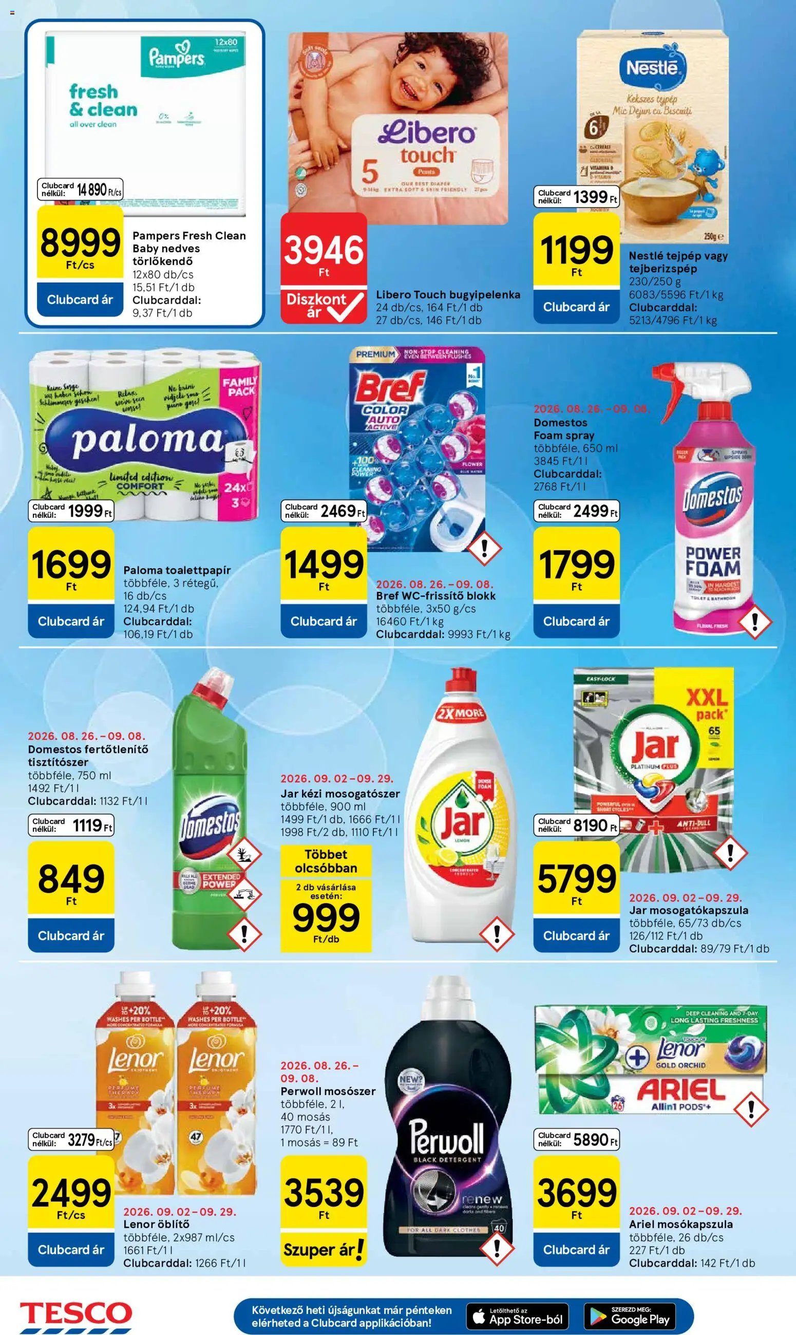 Tesco újság 2026.09.03. Tesco aktuális akciós újság