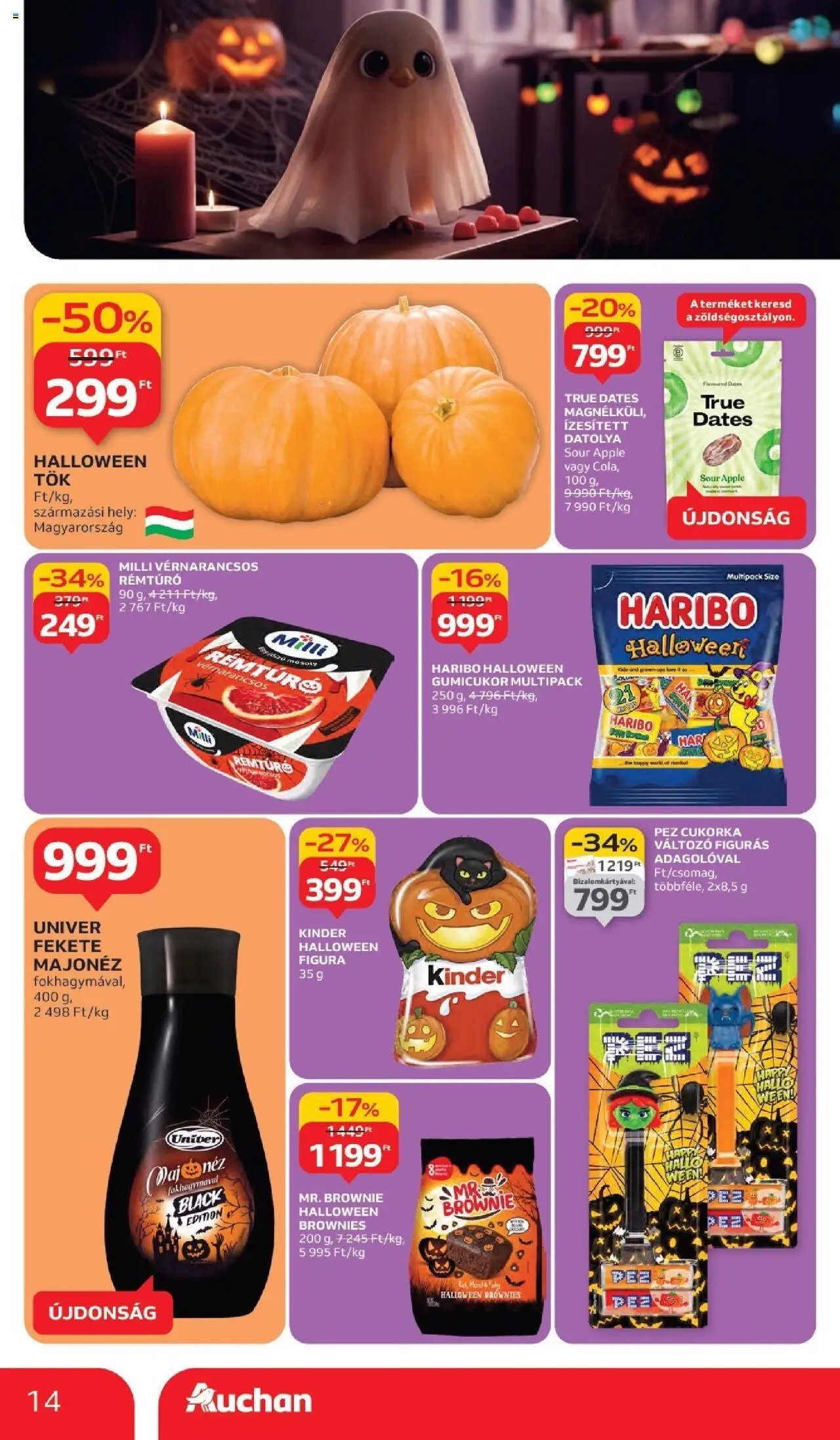 Auchan újság 2025.10.02. Akciós újság Auchan (2025-10-02 - 2025-10-08)