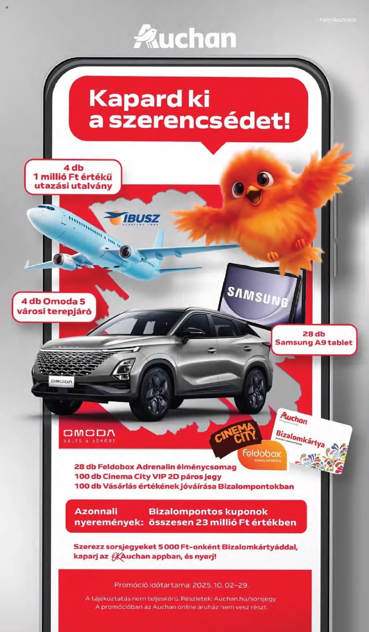 Auchan újság 2025.10.02. Akciós újság Auchan (2025-10-02 - 2025-10-08)