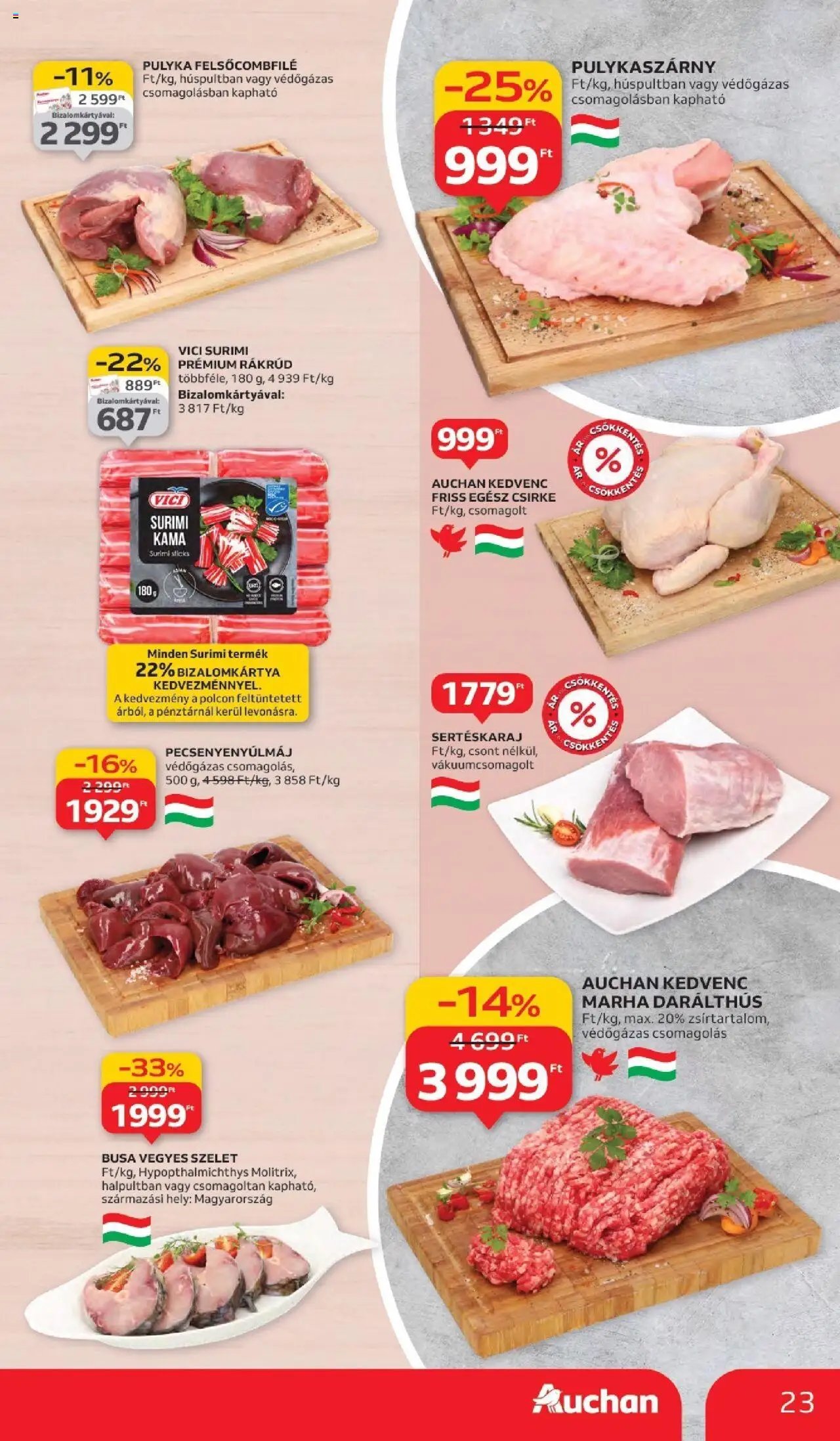 Auchan újság 2025.10.02. Akciós újság Auchan (2025-10-02 - 2025-10-08)