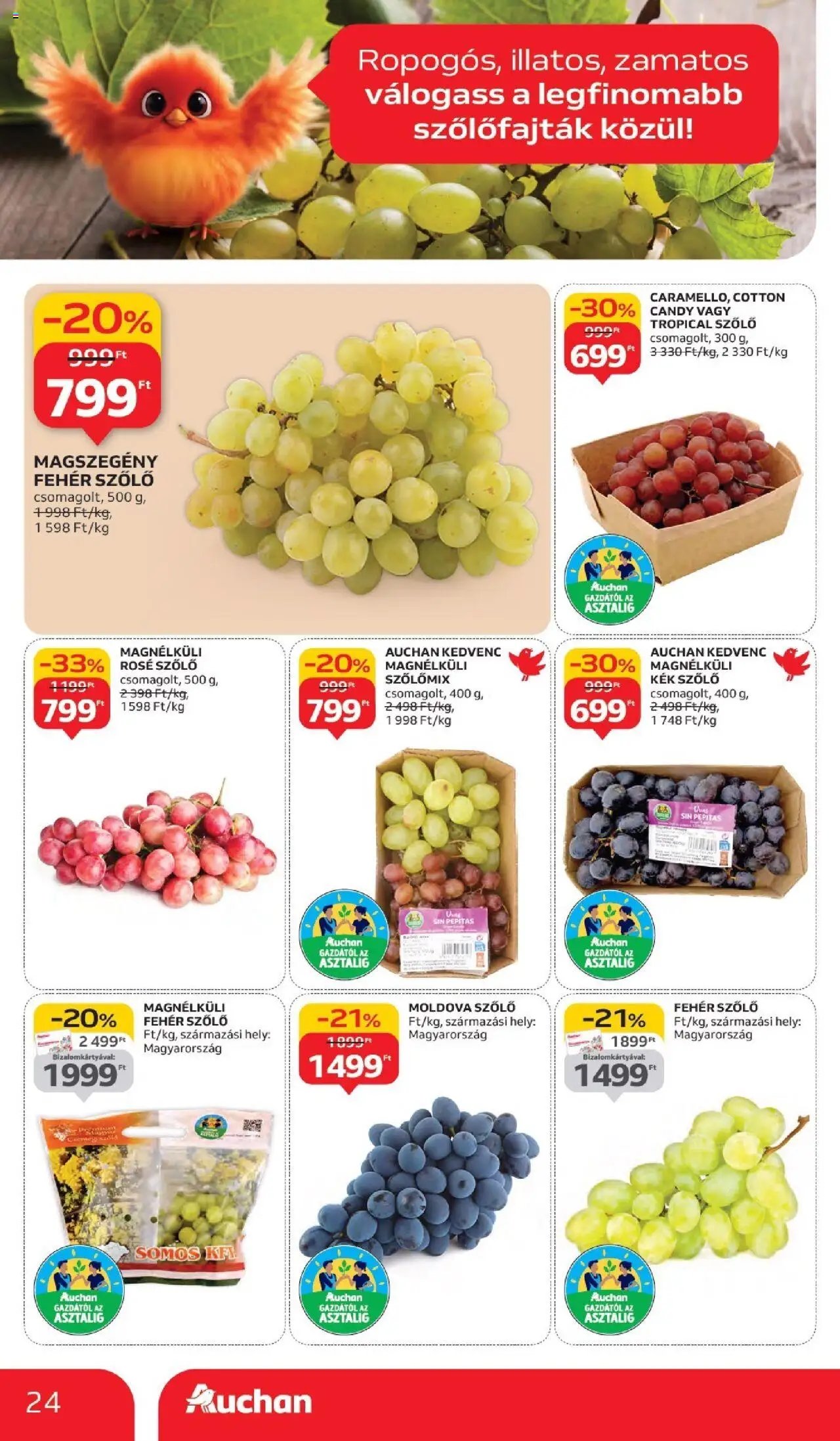 Auchan újság 2025.10.02. Akciós újság Auchan (2025-10-02 - 2025-10-08)