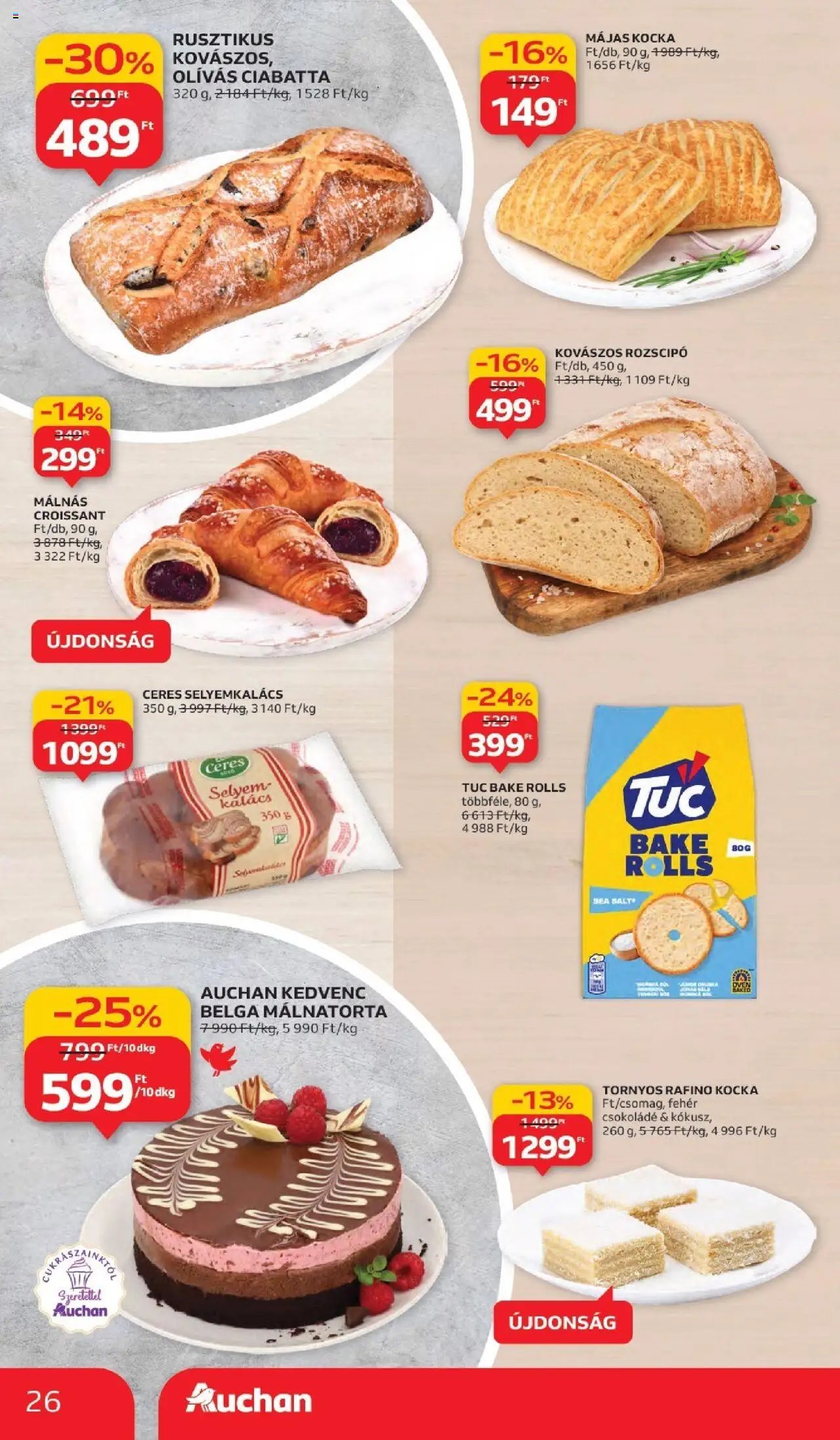Auchan újság 2025.10.02. Akciós újság Auchan (2025-10-02 - 2025-10-08)