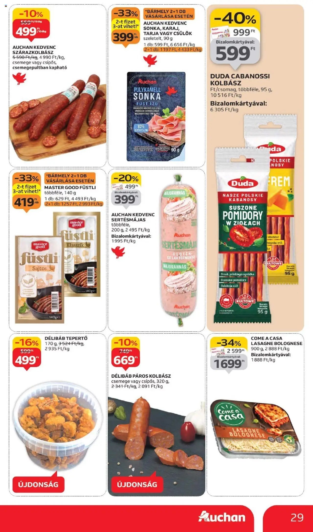 Auchan újság 2025.10.02. Akciós újság Auchan (2025-10-02 - 2025-10-08)