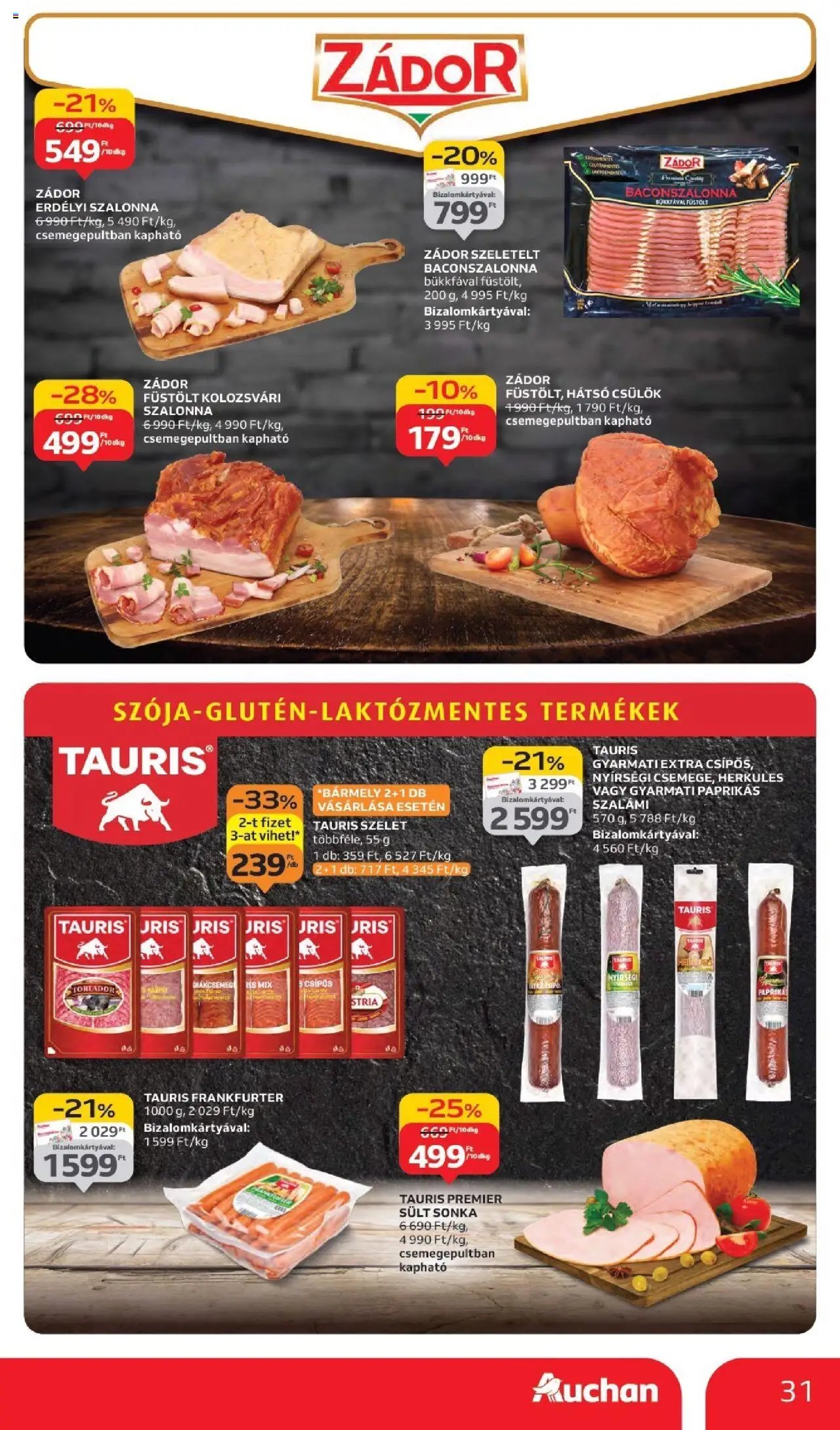Auchan újság 2025.10.02. Akciós újság Auchan (2025-10-02 - 2025-10-08)