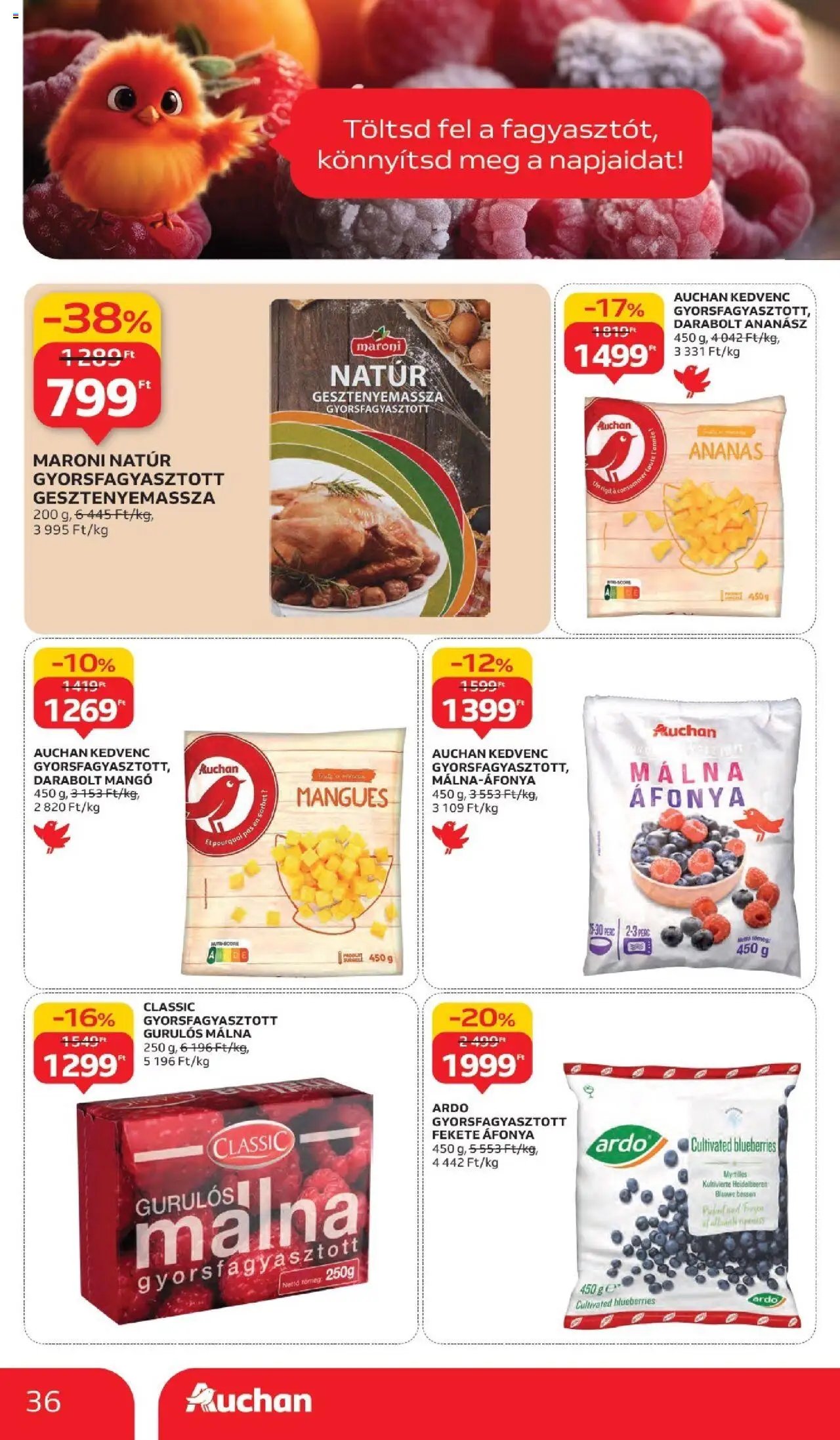 Auchan újság 2025.10.02. Akciós újság Auchan (2025-10-02 - 2025-10-08)