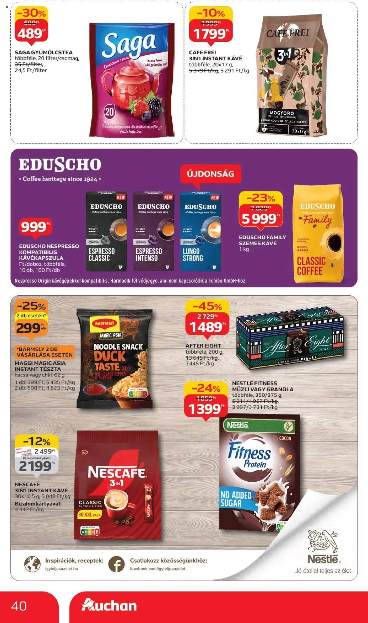 Auchan újság 2025.10.02. Akciós újság Auchan (2025-10-02 - 2025-10-08)