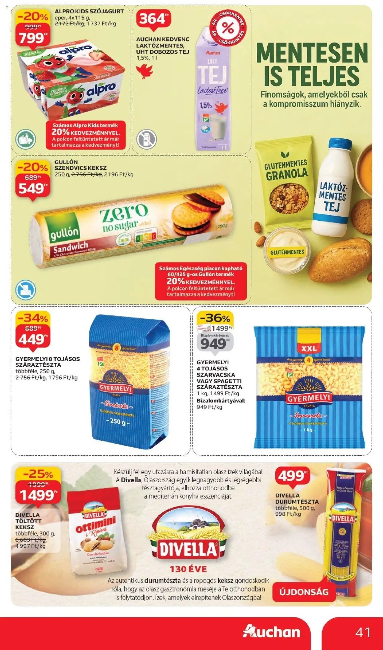 Auchan újság 2025.10.02. Akciós újság Auchan (2025-10-02 - 2025-10-08)