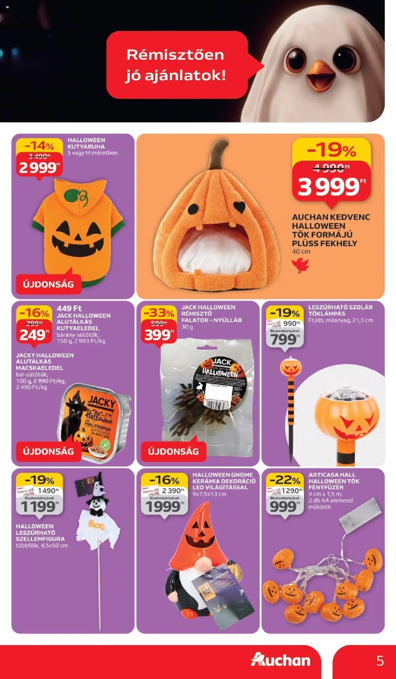 Auchan újság 2025.10.02. Akciós újság Auchan (2025-10-02 - 2025-10-08)