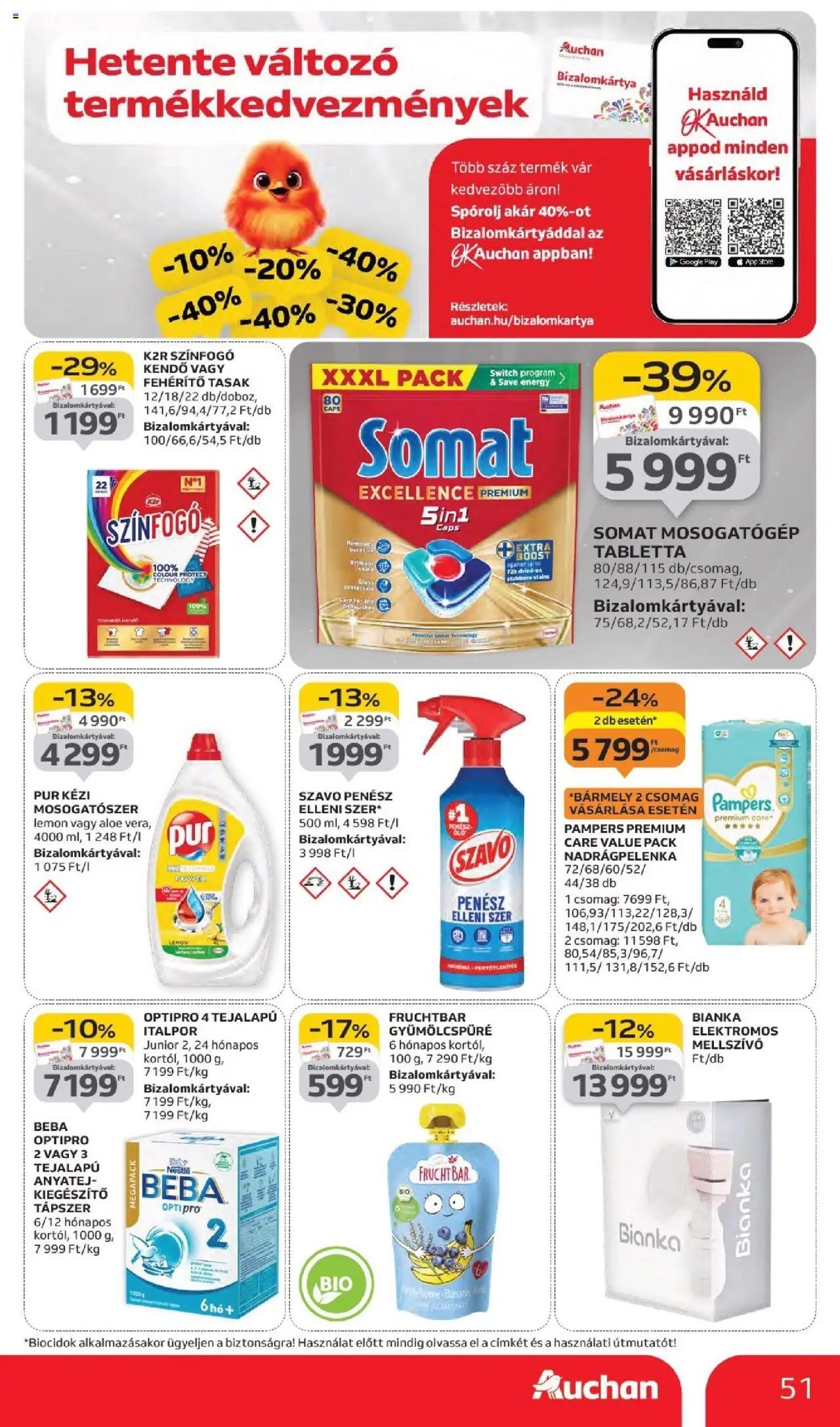 Auchan újság 2025.10.02. Akciós újság Auchan (2025-10-02 - 2025-10-08)