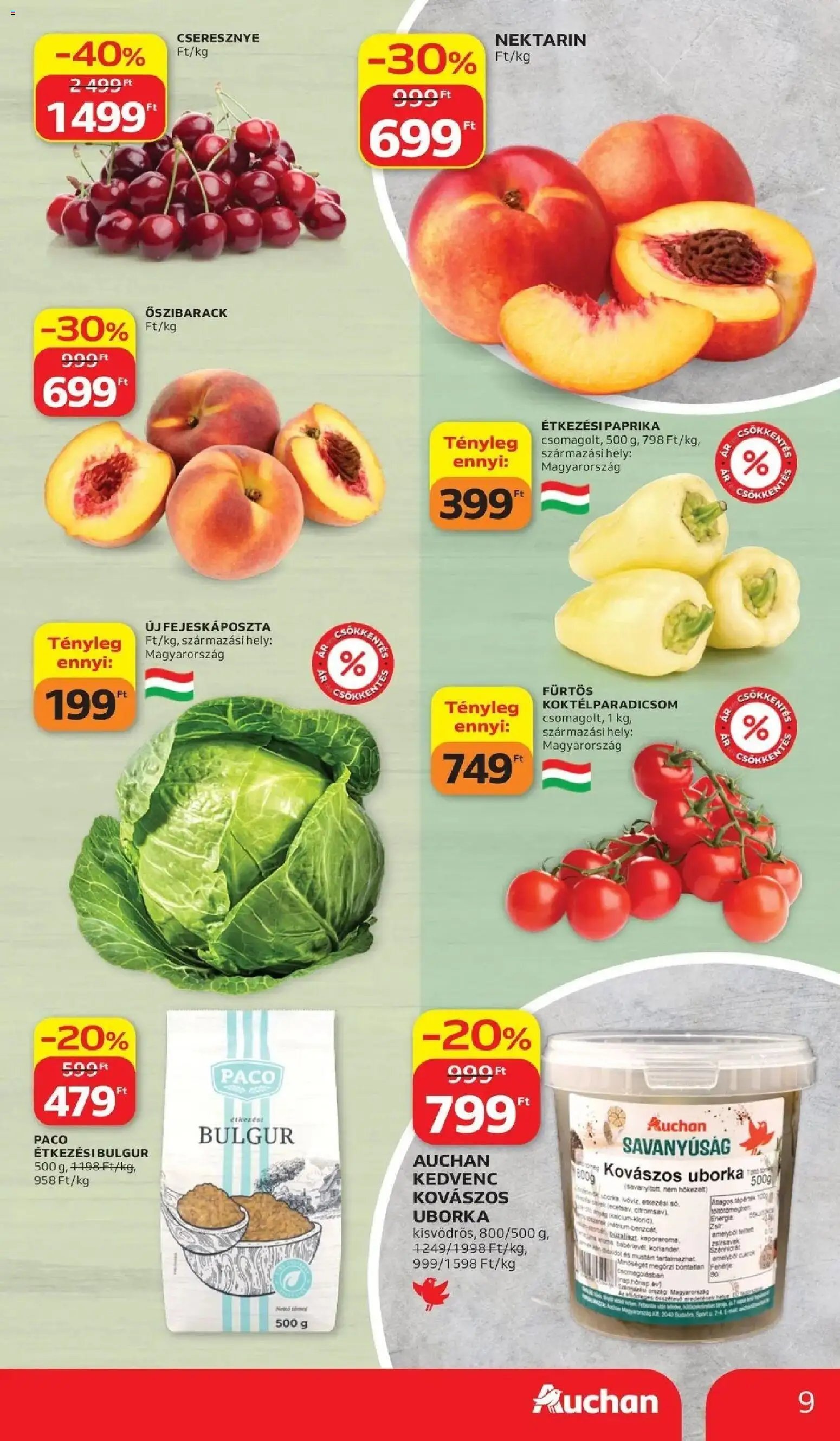 Auchan újság 2026.07.02. Auchan akciós újság Debrecen