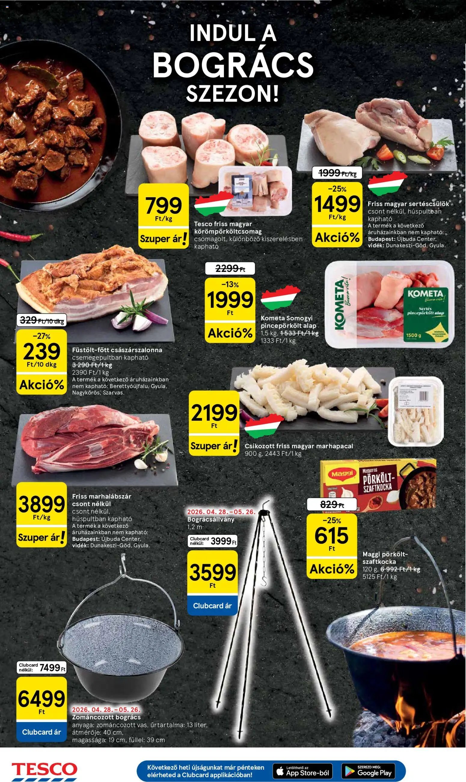 Tesco újság 2026.05.21. Tesco aktuális akciós újság (2026-05-21 - 2026-05-27)