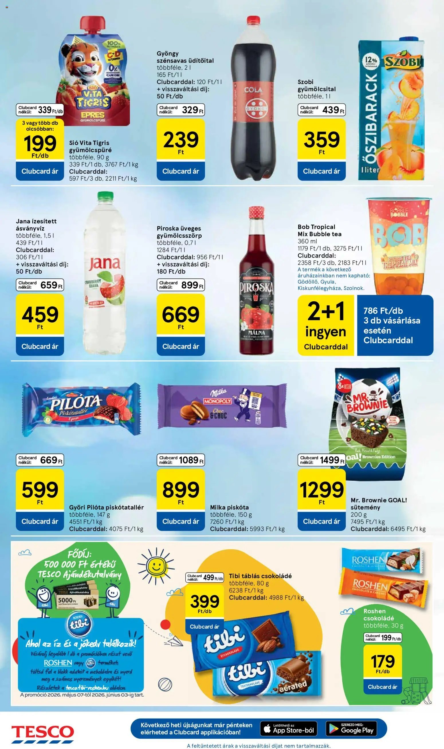 Tesco újság 2026.05.21. Tesco aktuális akciós újság (2026-05-21 - 2026-05-27)