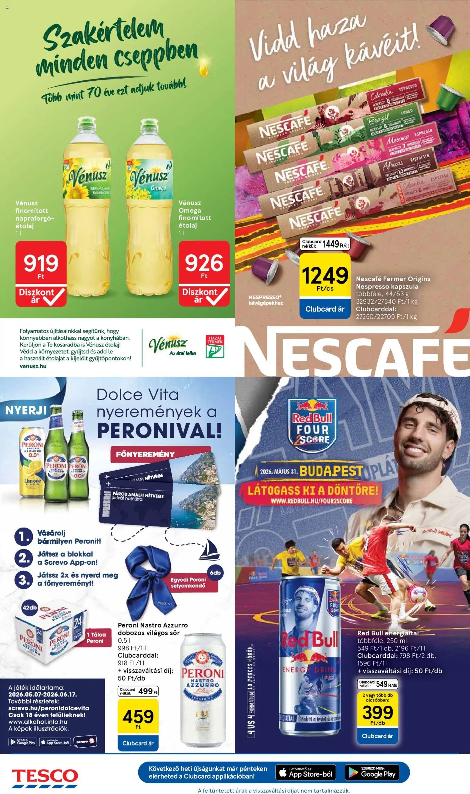 Tesco újság 2026.05.21. Tesco aktuális akciós újság (2026-05-21 - 2026-05-27)