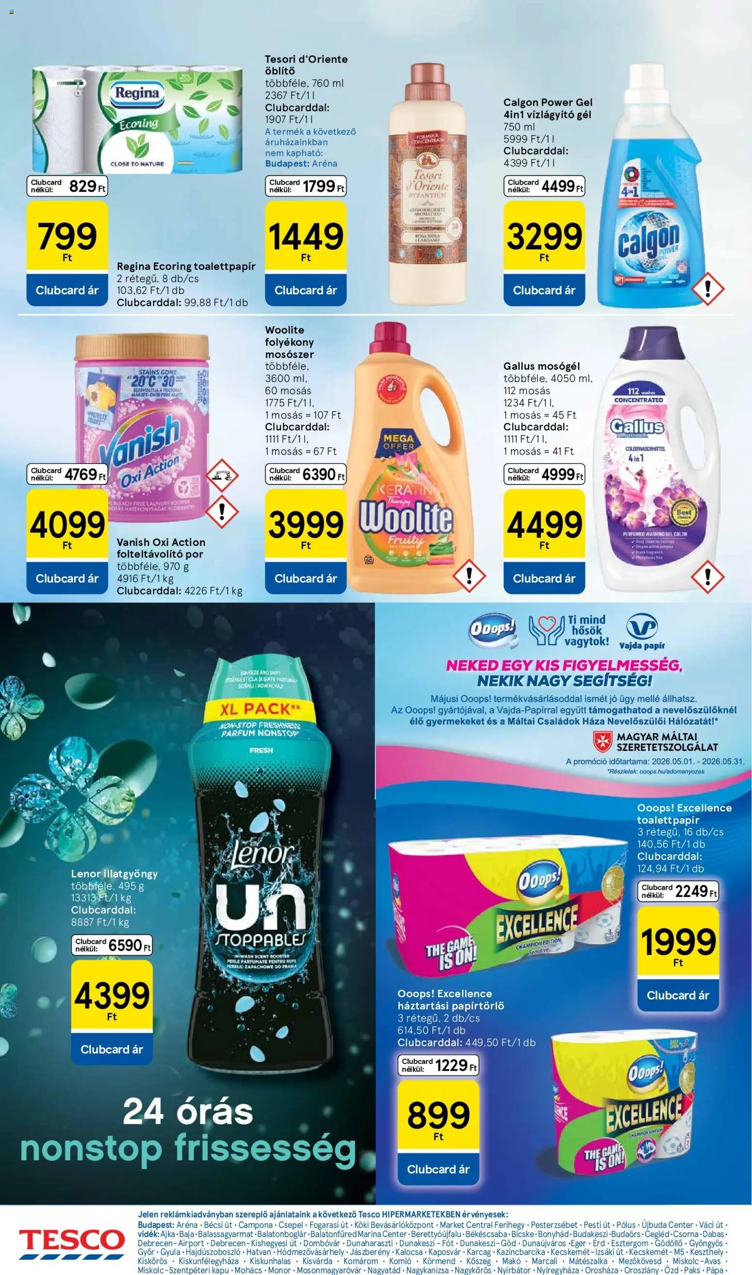 Tesco újság 2026.05.21. Tesco aktuális akciós újság (2026-05-21 - 2026-05-27)